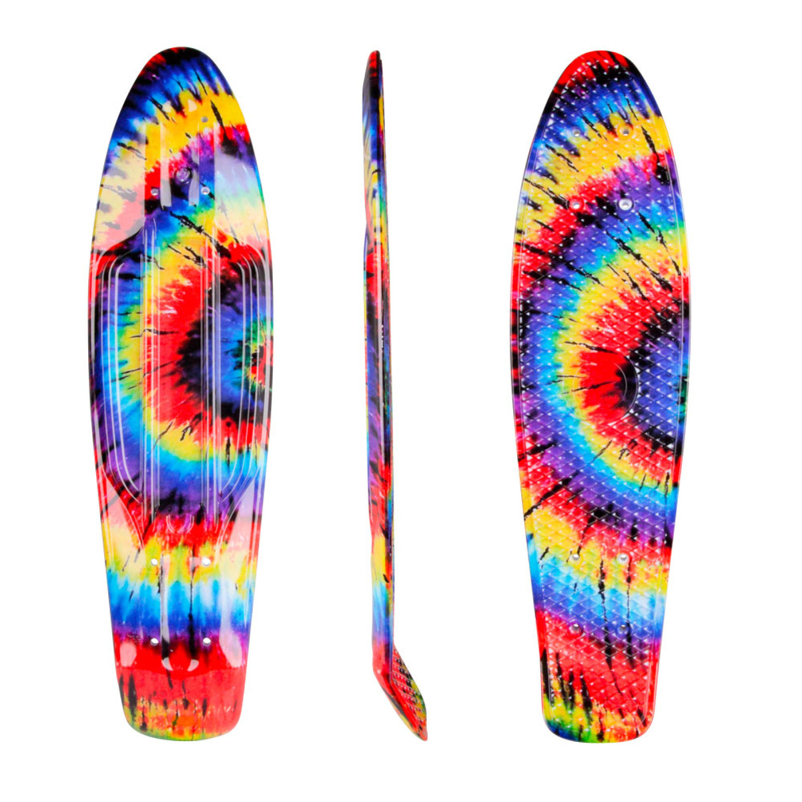 Doska pre pennyboard WORKER Ecidy 22.5*6" - Farba: Duhový Vír · záber 1