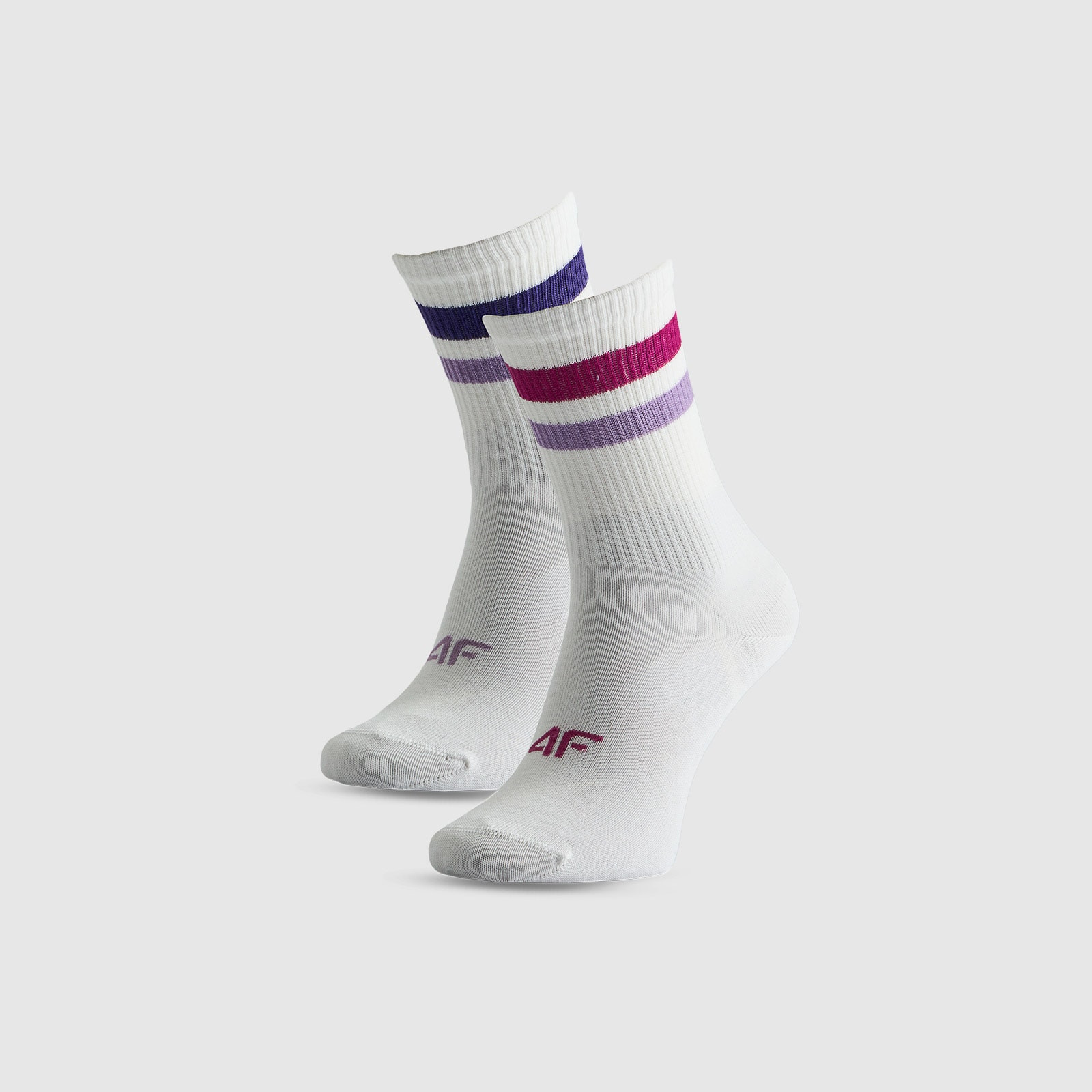 Dlhé ponožky (2-pack) dievčenské - multicolor · záber 3