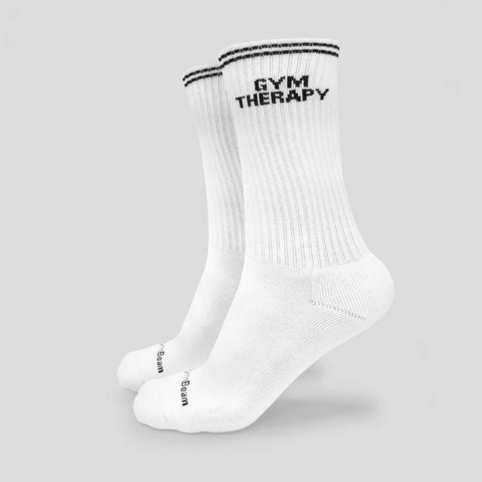 GymBeam Ponožky Gym Therapy White L · záber 1