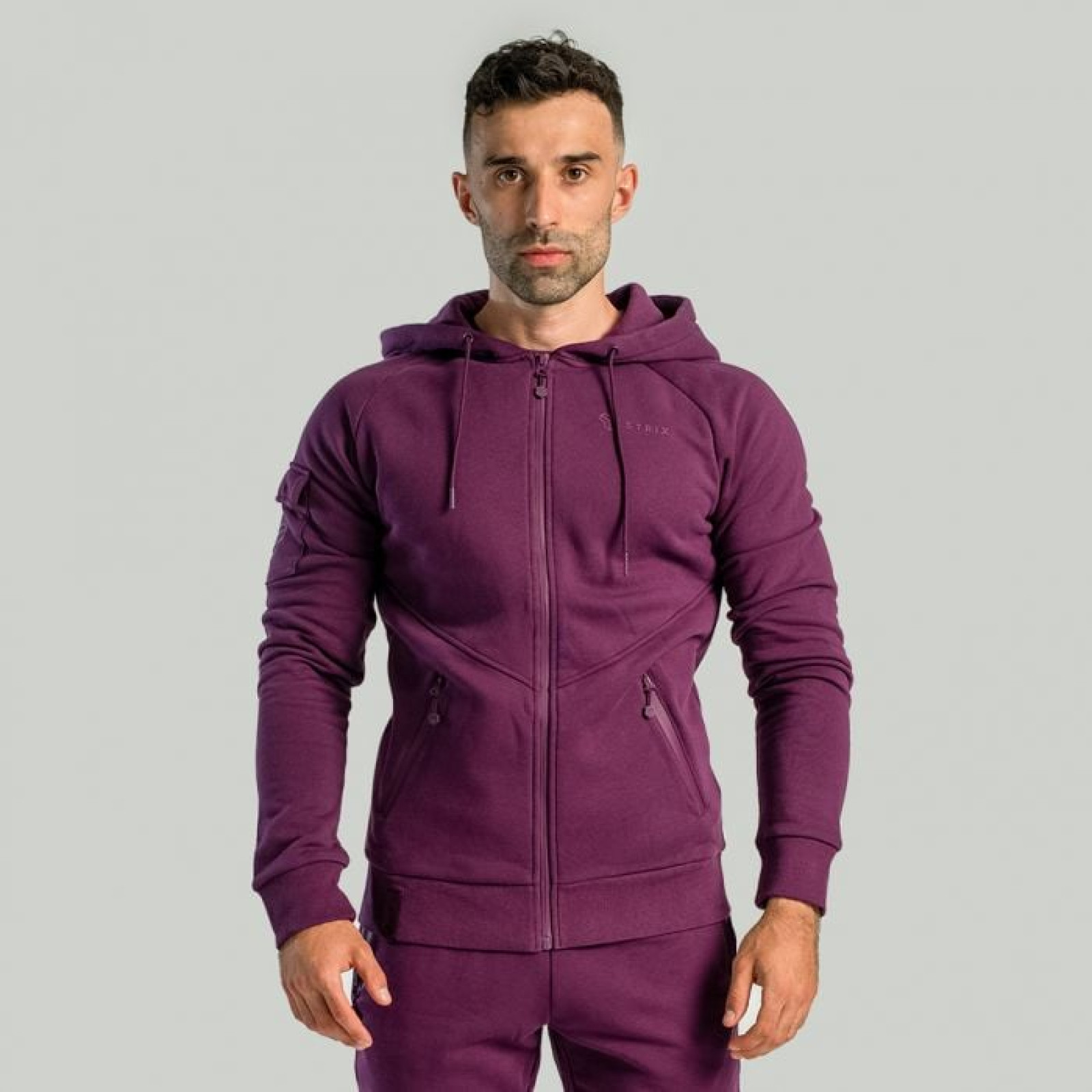STRIX Mikina so zipsom Nova Plum SS · záber 1