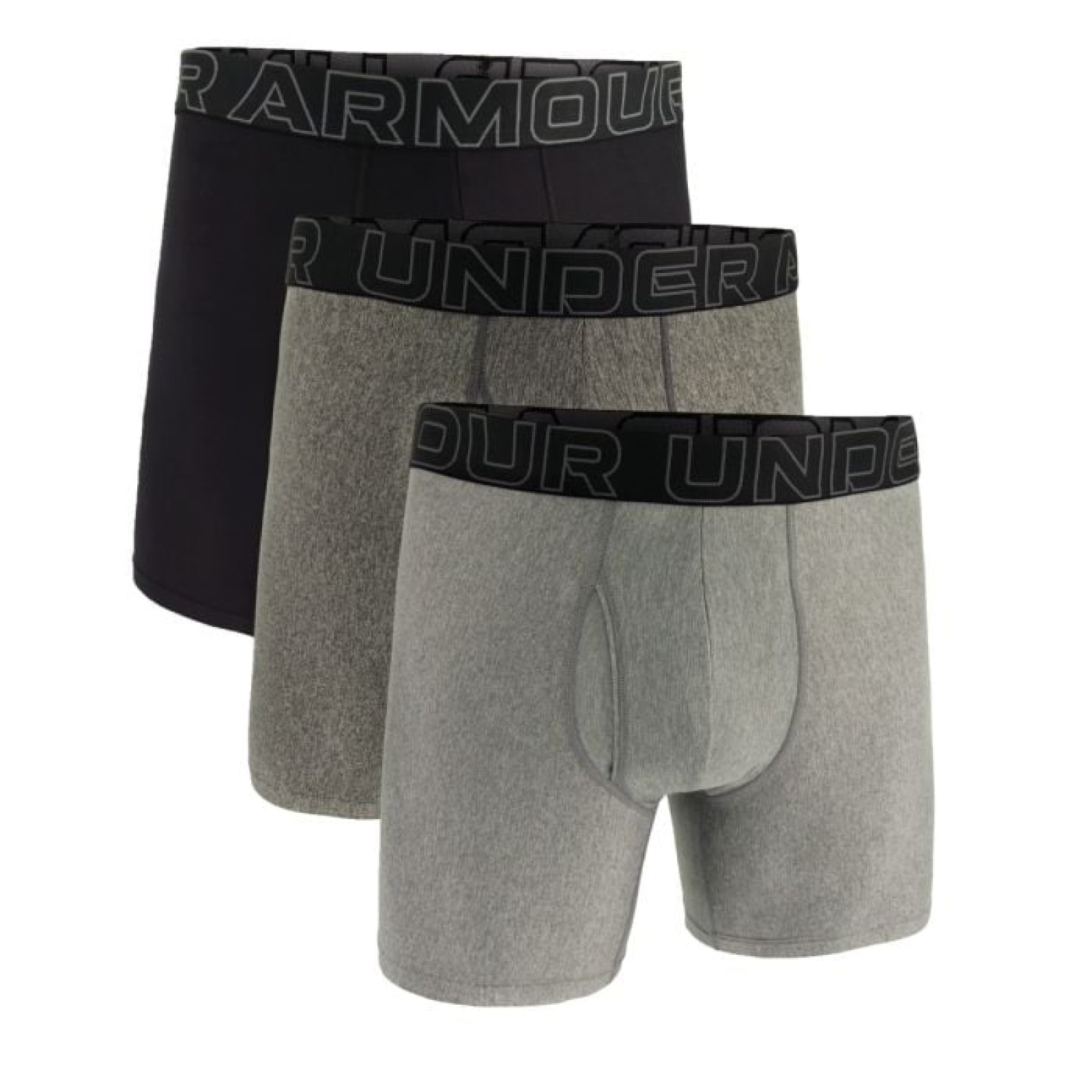 Under Armour Pánske boxerky M Perf Tech 6in 3pack Grey SS · záber 1
