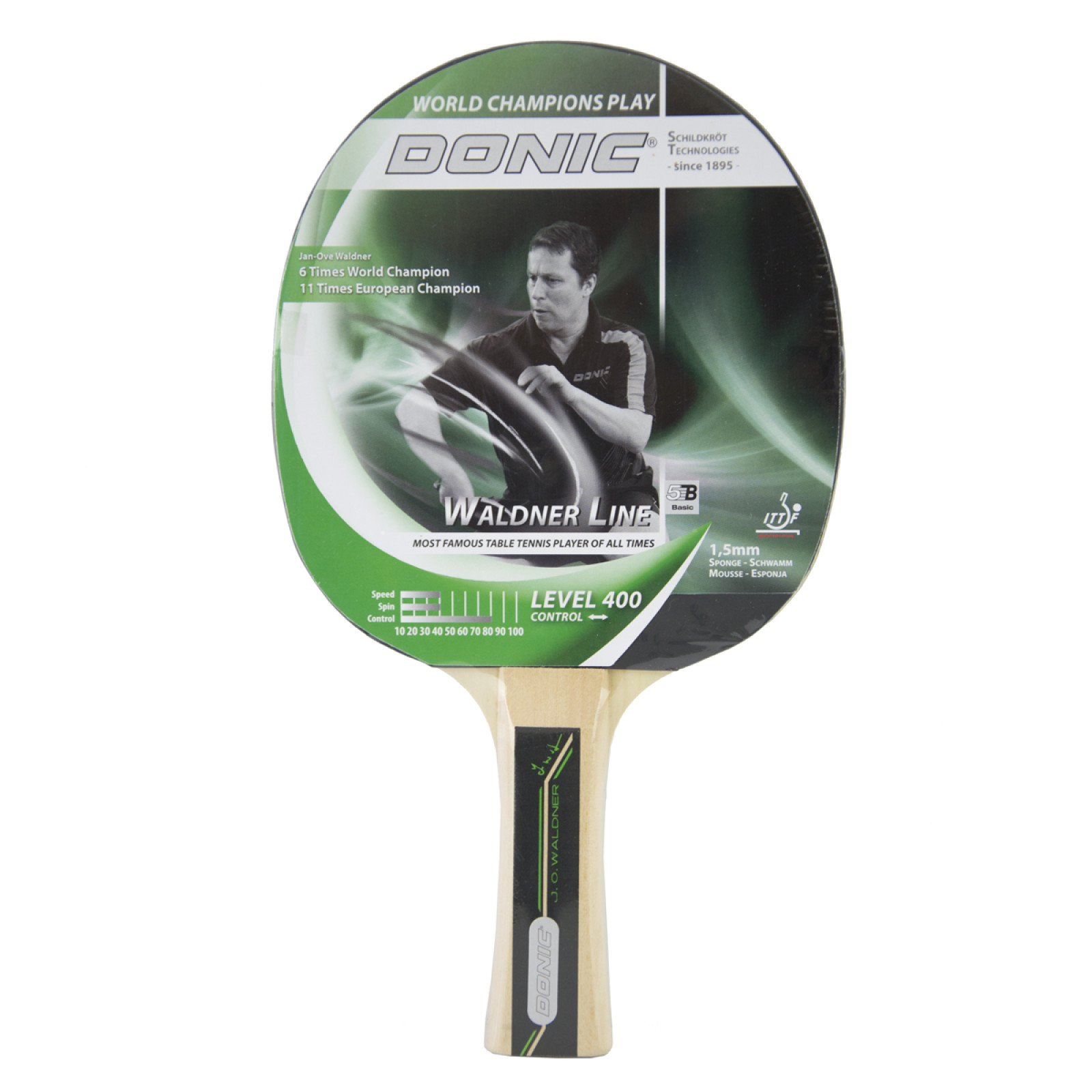 Raketa na stolný tenis DONIC Waldner 400 · záber 1