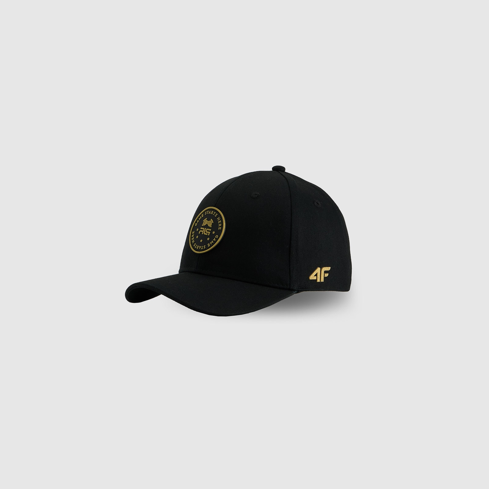 Šiltovka strapback chlapčenská 4F JUNIOR x Robert Lewandowski - čierna · záber 1