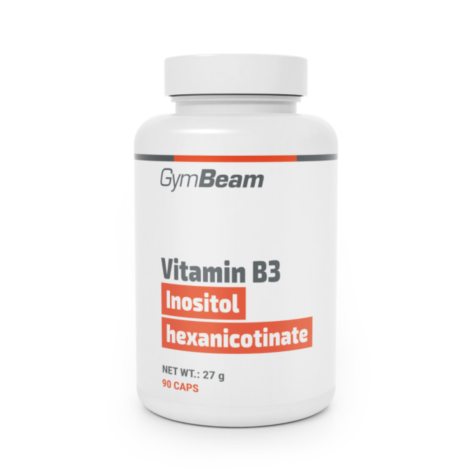 GymBeam Flush-free Niacín (Vitamin B3) · záber 1