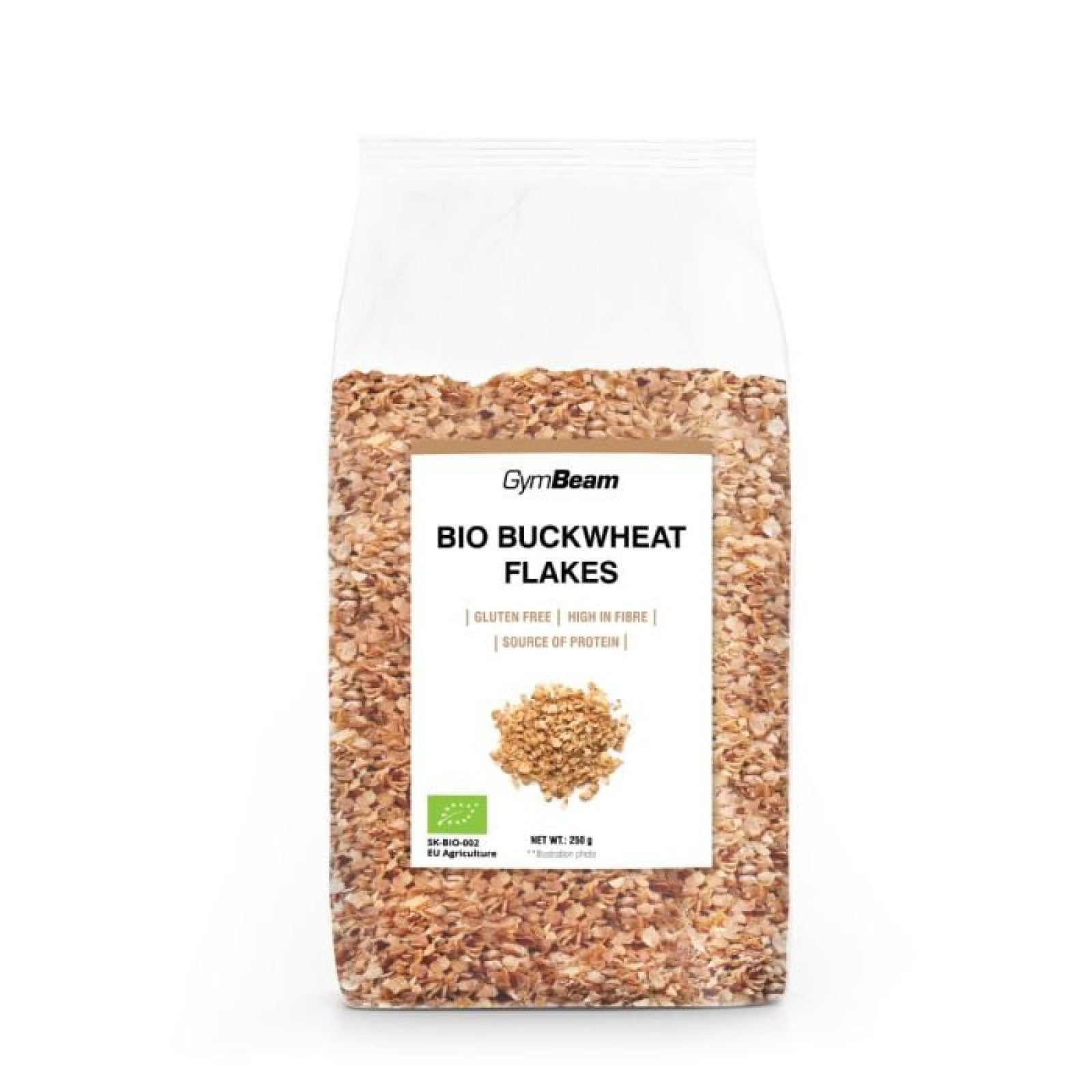 GymBeam BIO Pohánkové vločky · záber 1