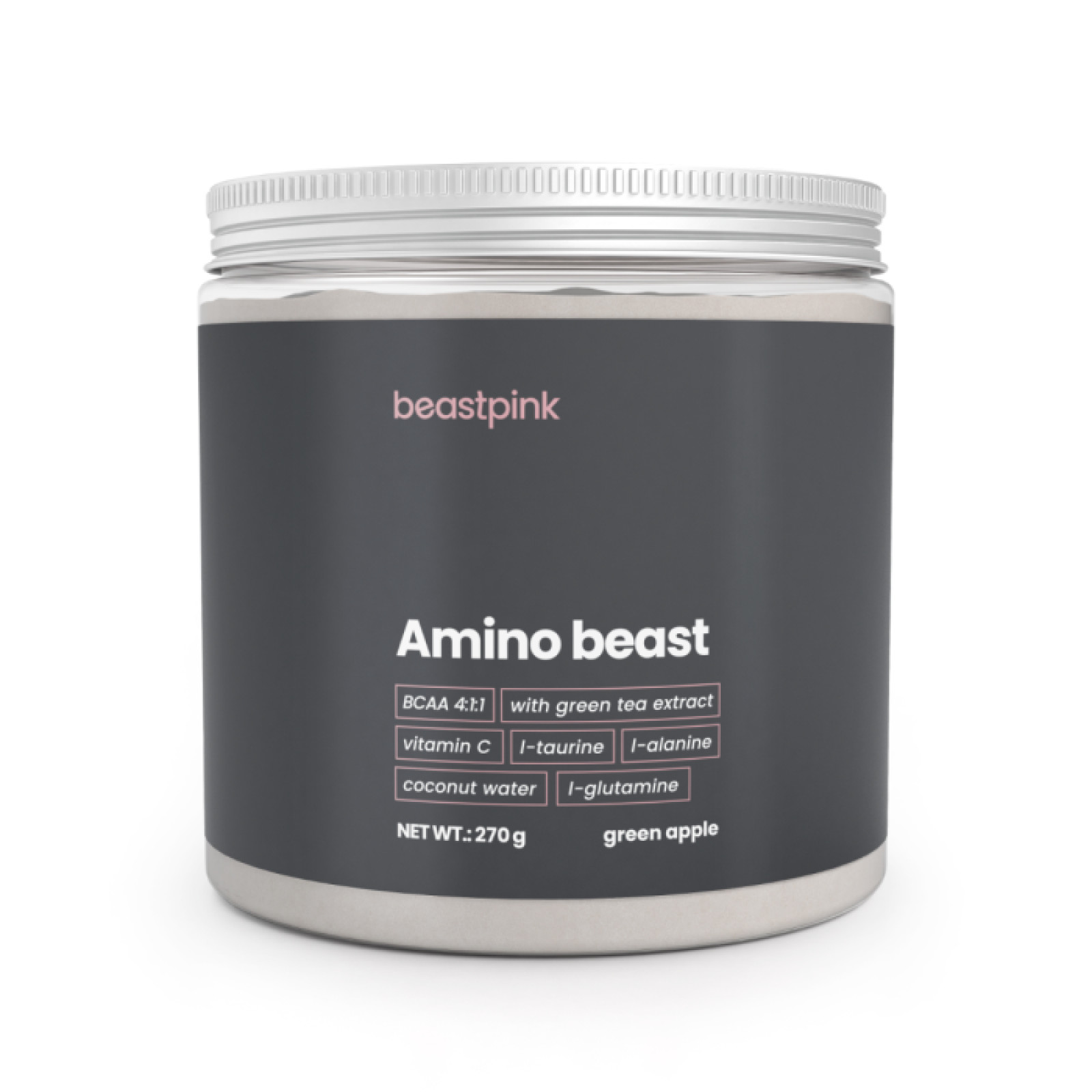 BeastPink Amino Beast zelené jablko · záber 1