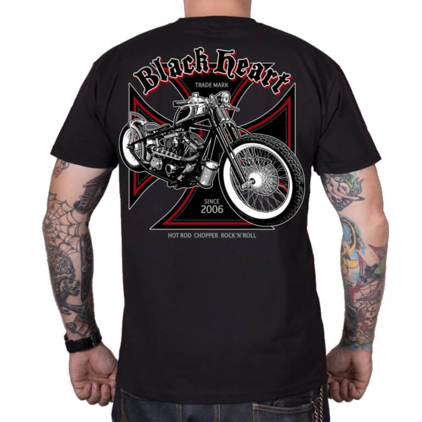 BLACK HEART Grinder čierna - M · záber 1