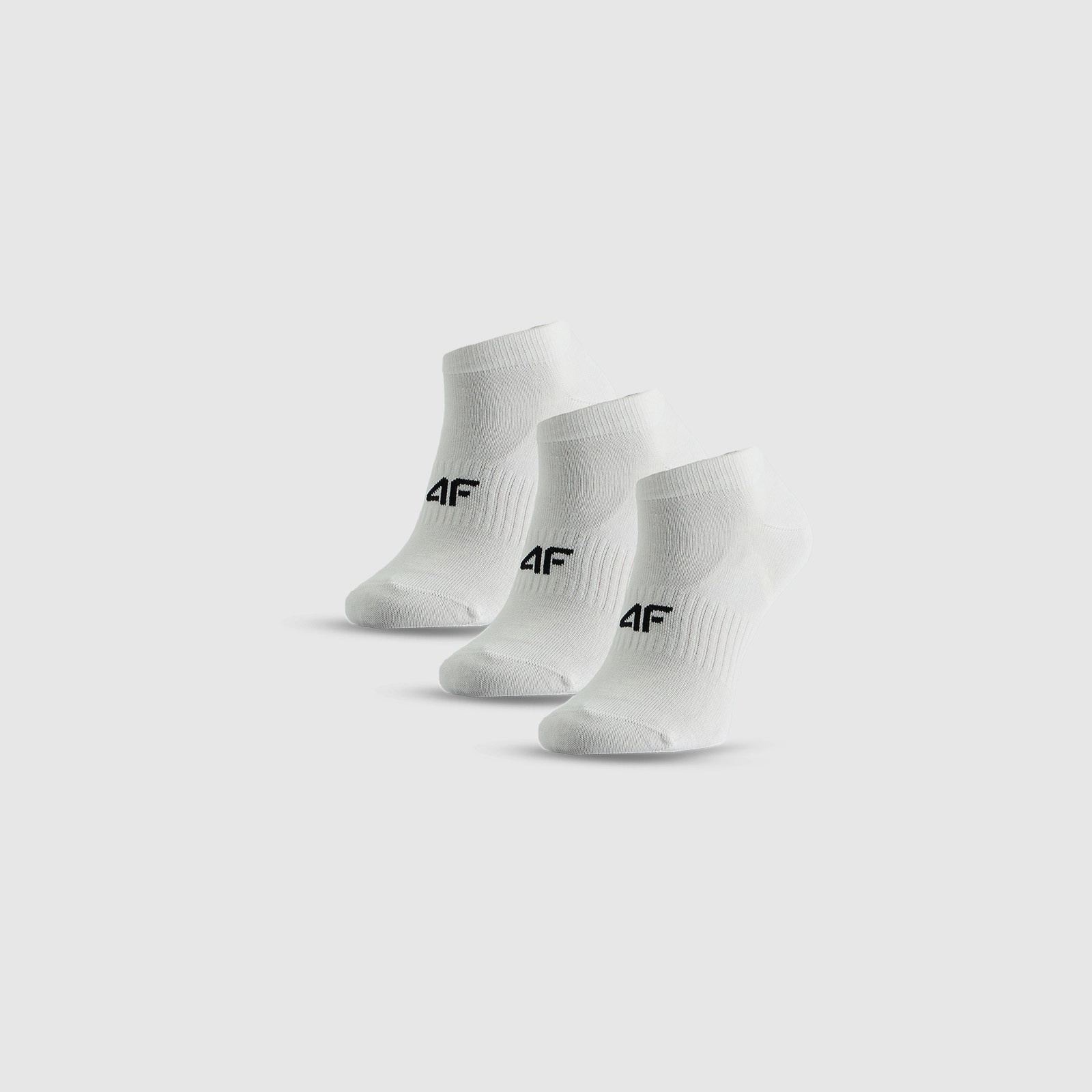 Dámske krátke ponožky (3-pack) - biele · záber 1