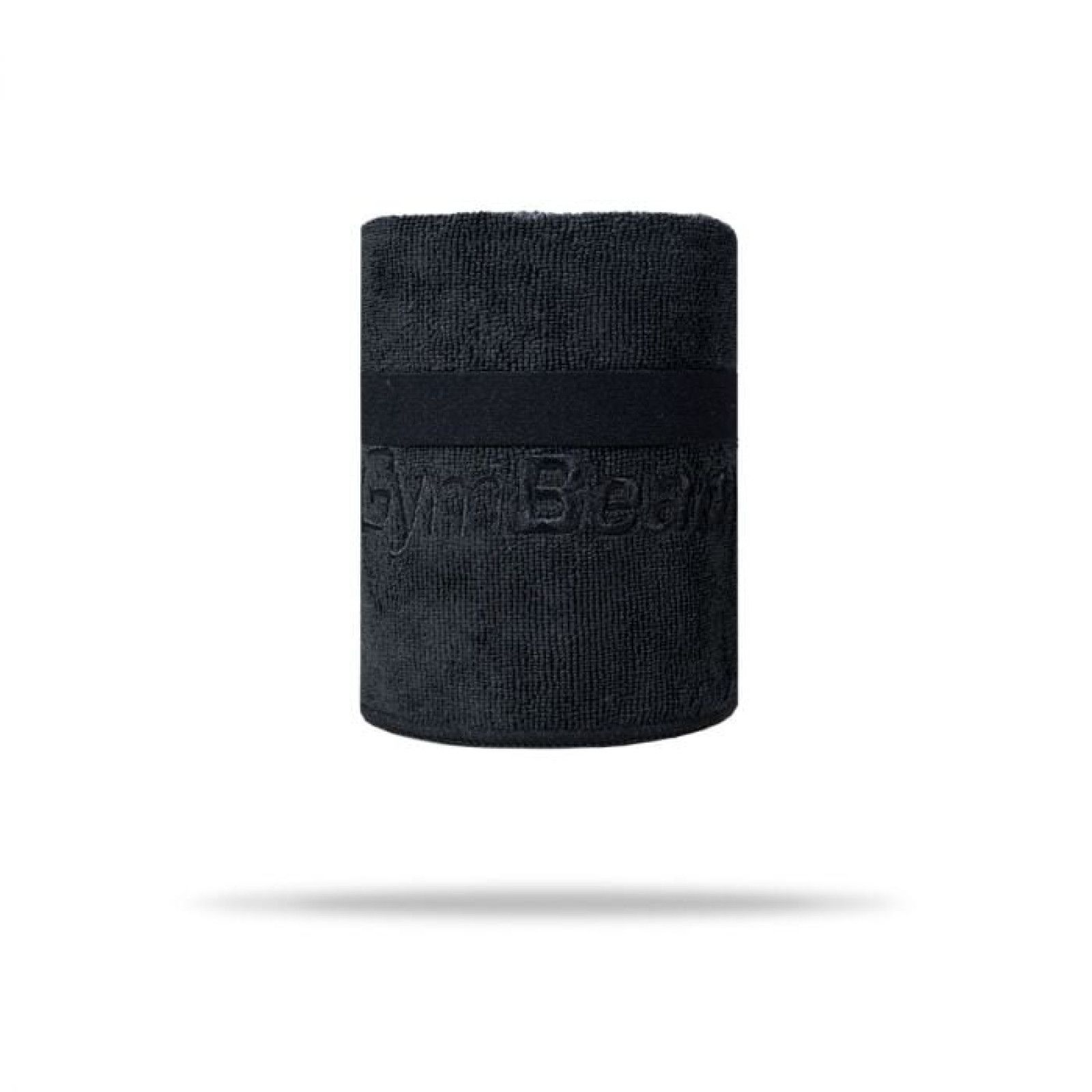 GymBeam Športový uterák z mikrovlákna Medium Black · záber 1