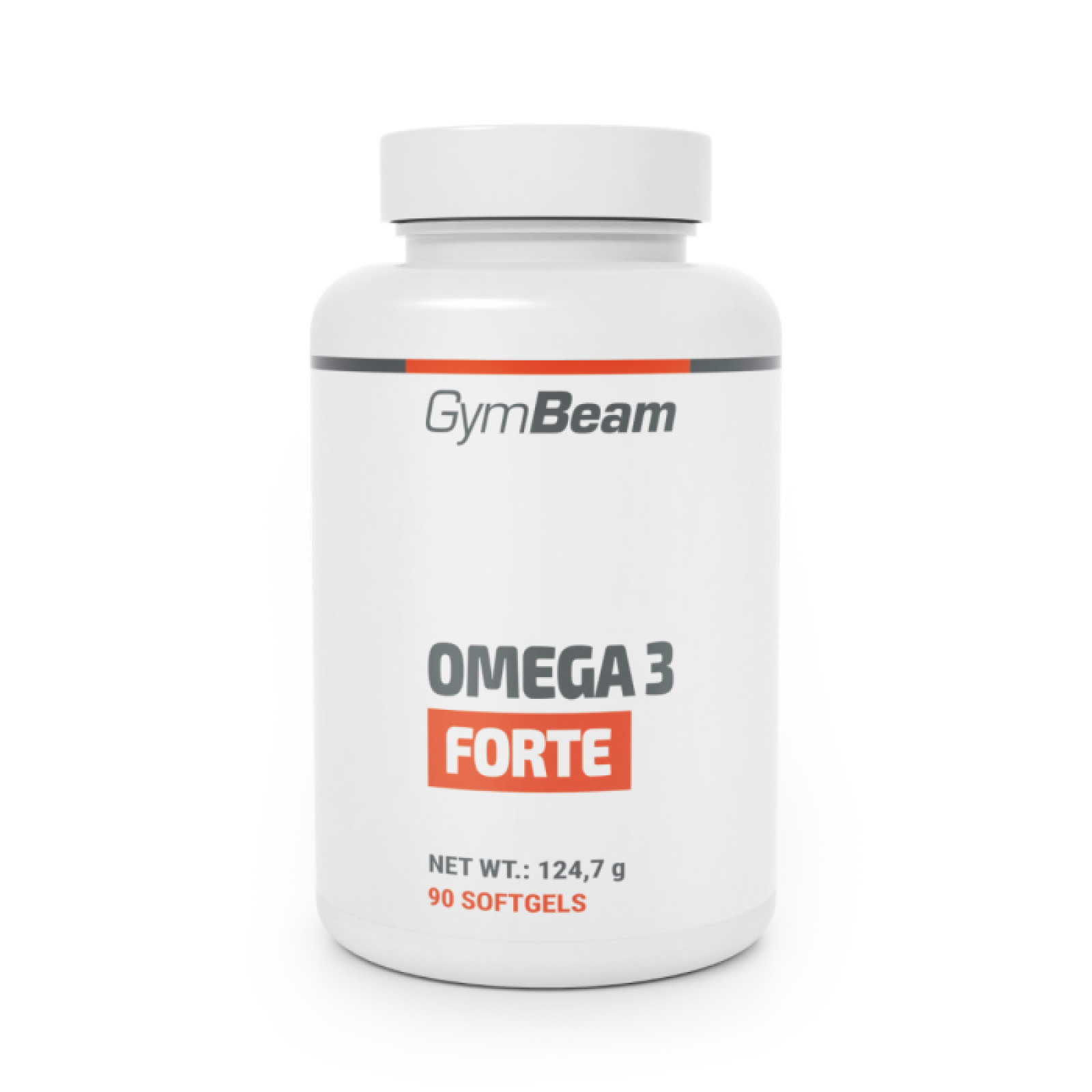 GymBeam Omega 3 Forte - Hmotnosť: 0,16 g | Balenie: 90 · záber 1