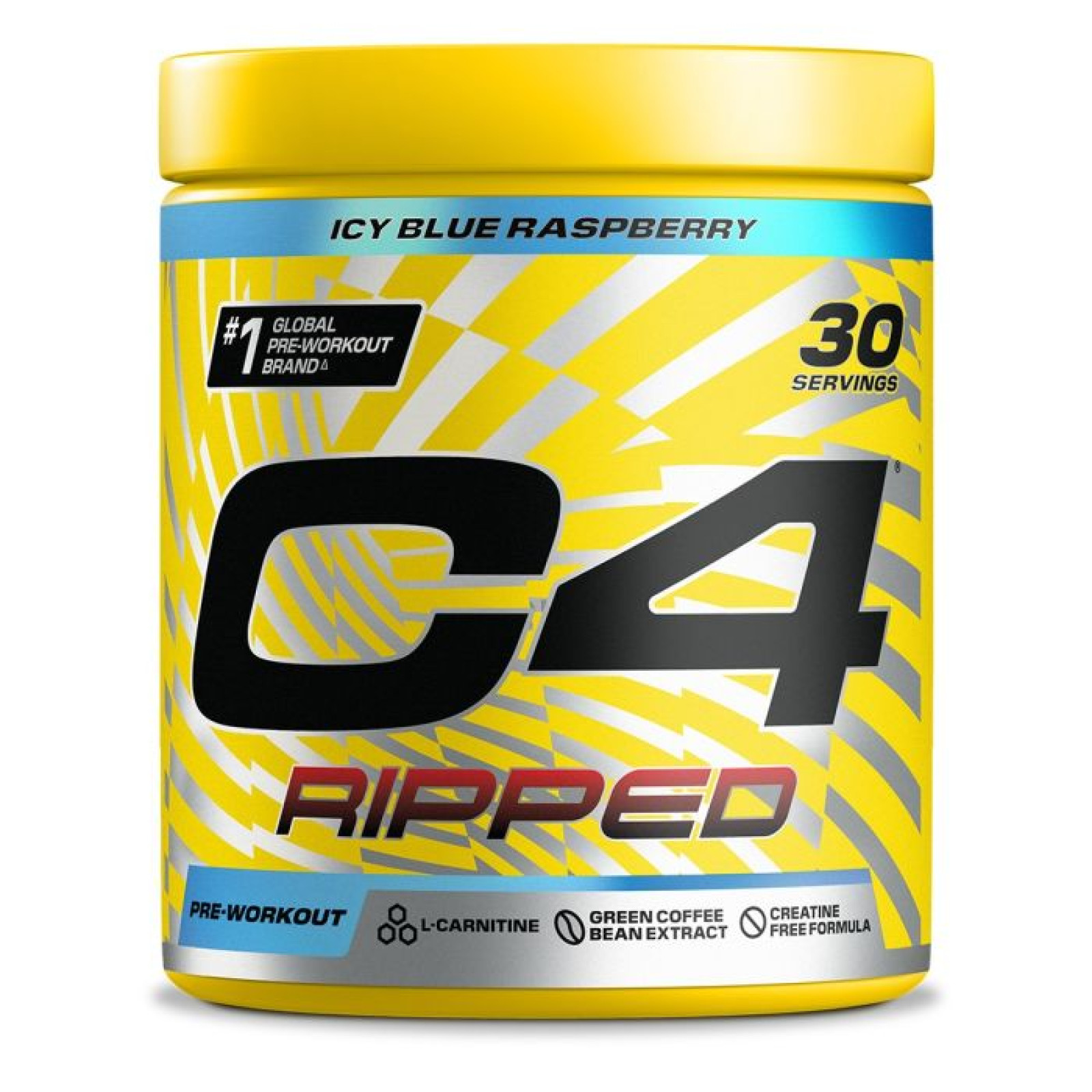 CELLUCOR C4 Ripped 180 g icy blue razz · záber 1