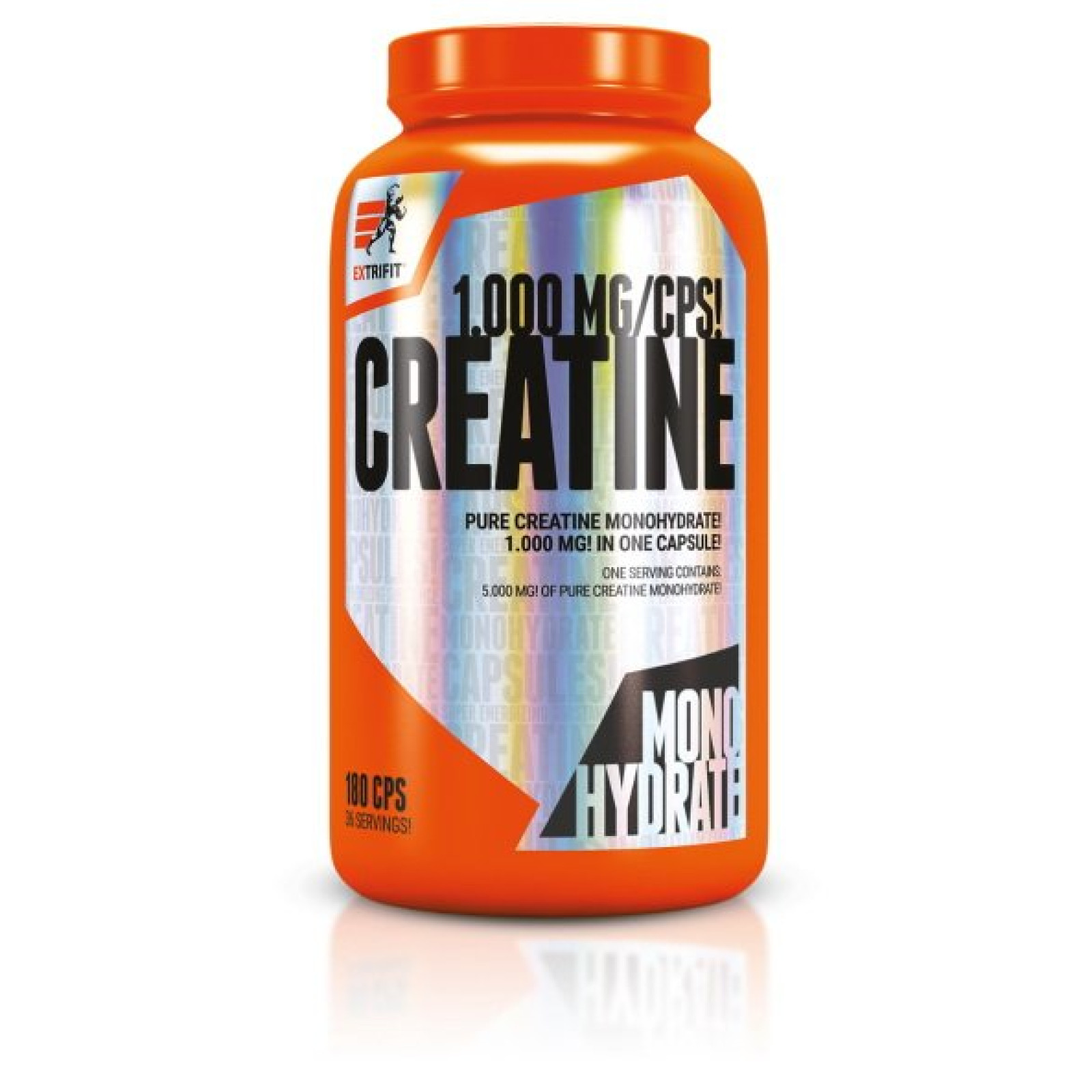 Creatine monohydrate 1000 - Extrifit 180 kaps. · záber 1