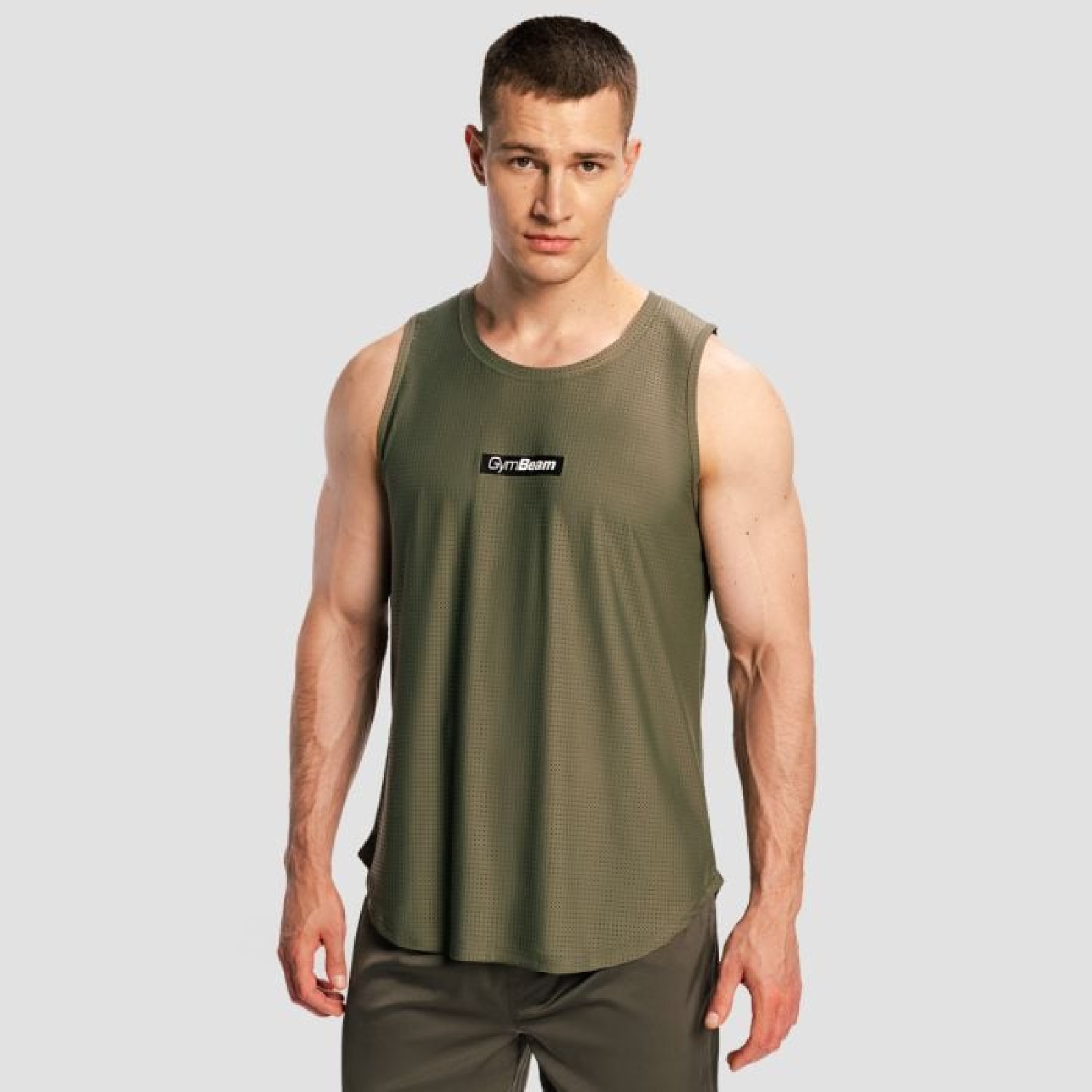 GymBeam Tielko Combat Olive Grey M · záber 1