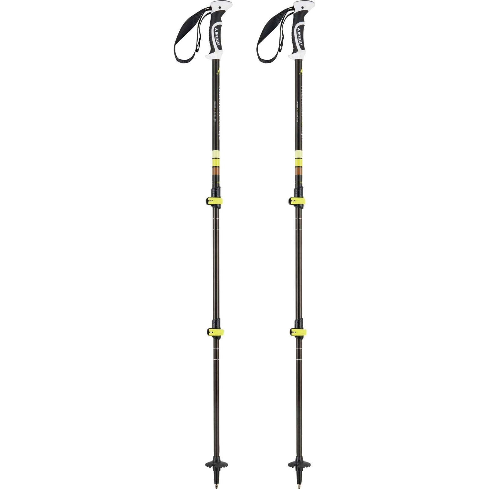 McKinley Trekker III QL Trekking Poles - Farba: Čierna · záber 1