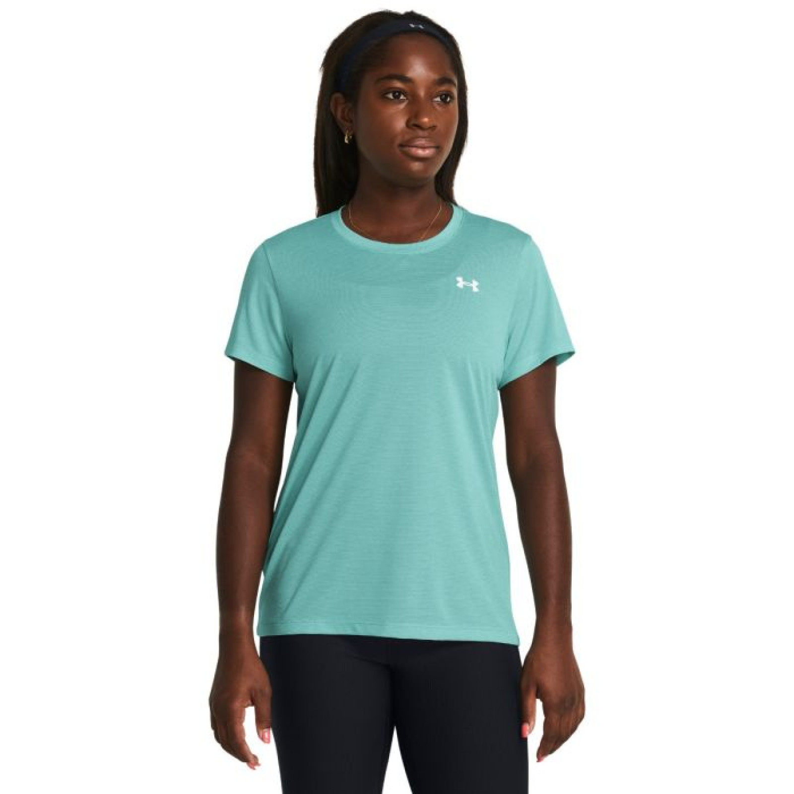Under Armour Dámske Tričko Tech Bubble SSC Green M · záber 1