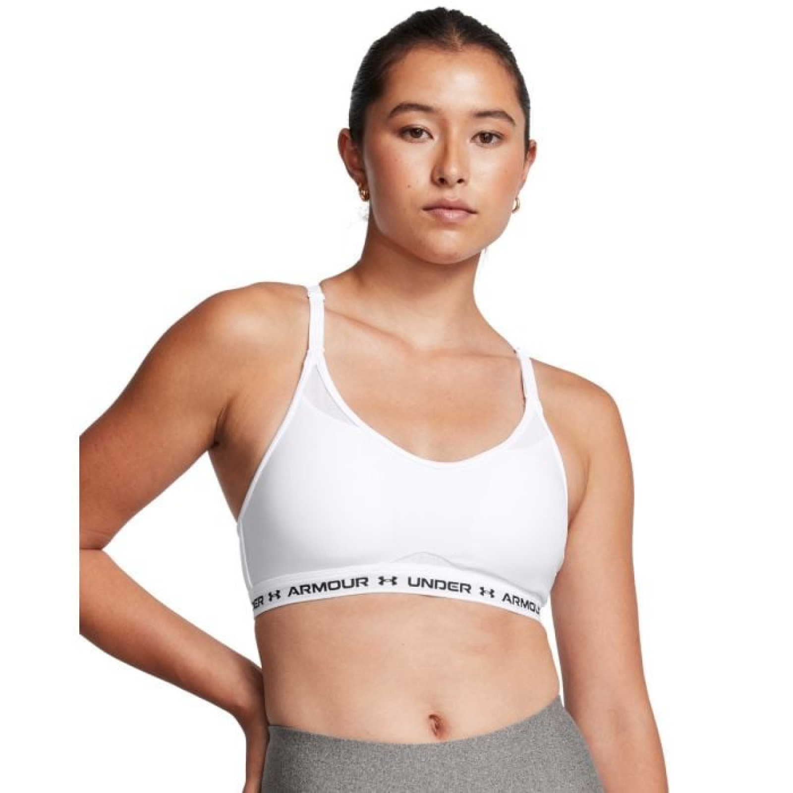 Under Armour Športová podprsenka Crossback Low White XL · záber 1
