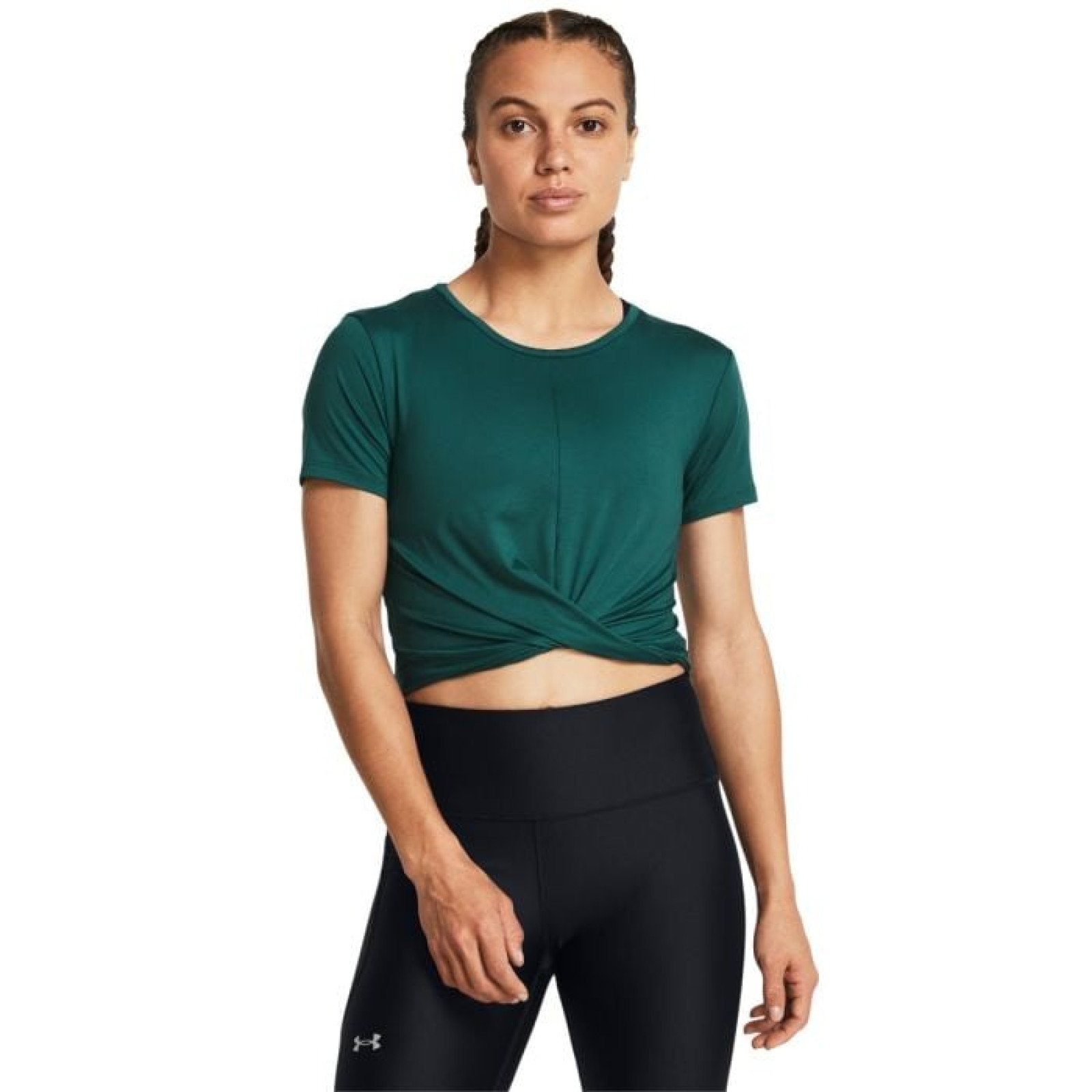 Under Armour Dámske Tričko Motion Crossover Crop SS Blue L · záber 1