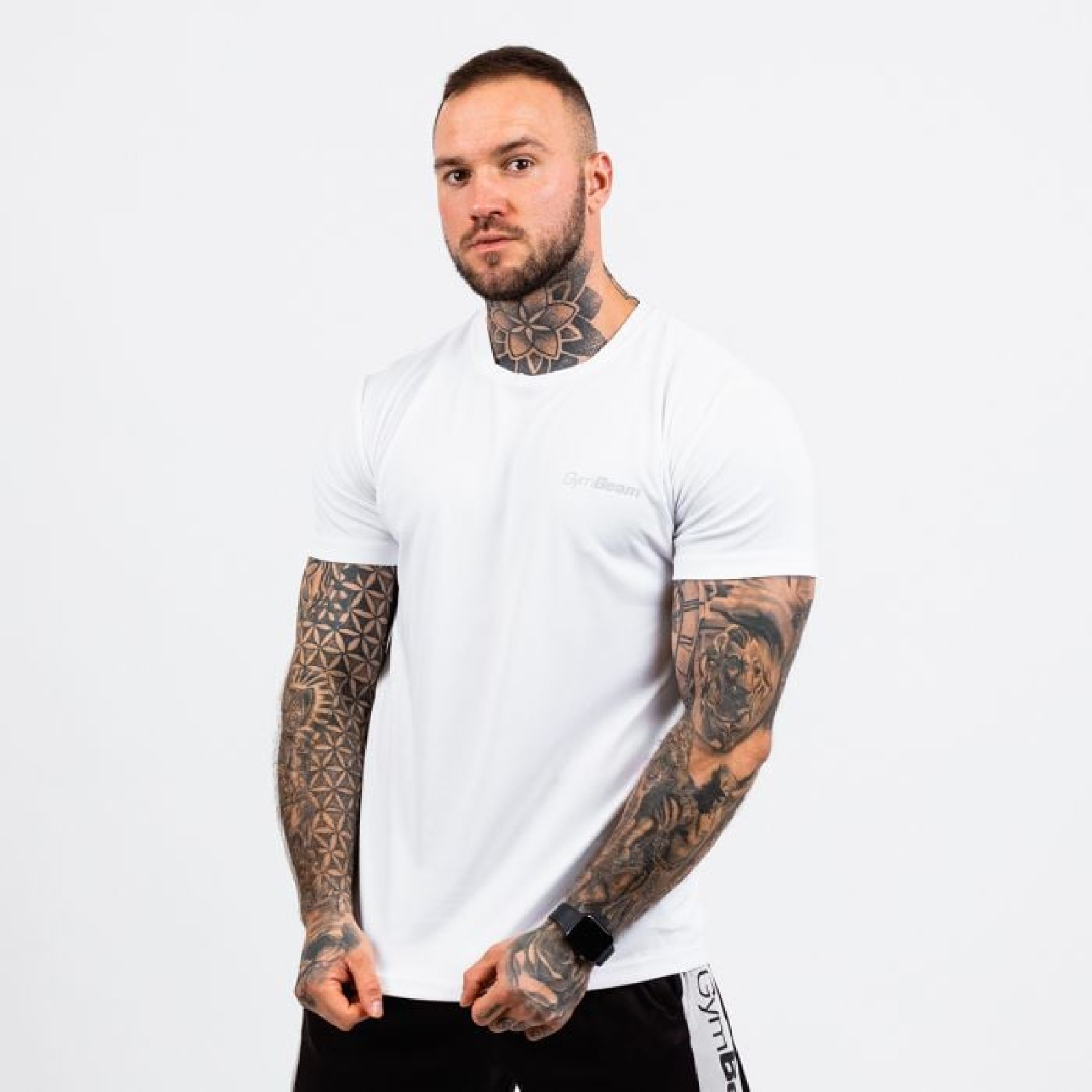 GymBeam Tričko TRN White M · záber 1