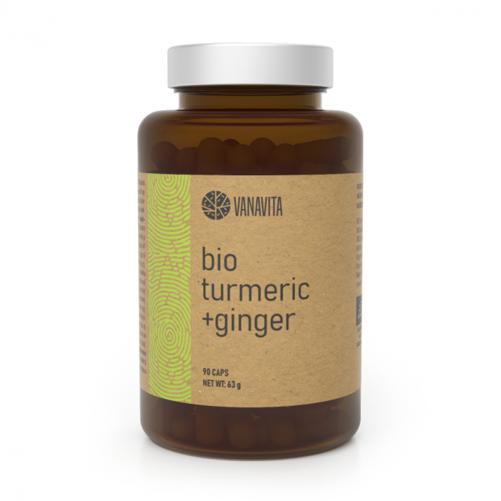 VanaVita BIO Kurkuma + Zázvor · záber 1