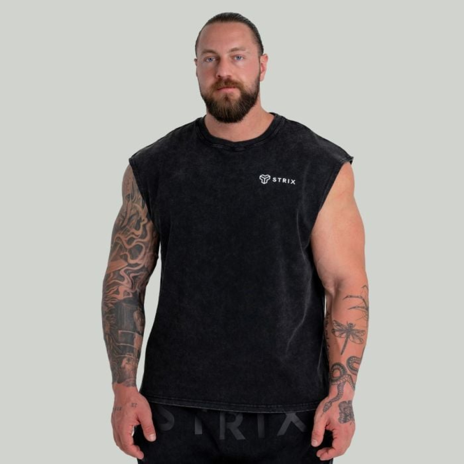 STRIX Tielko Washed Black XXL · záber 1