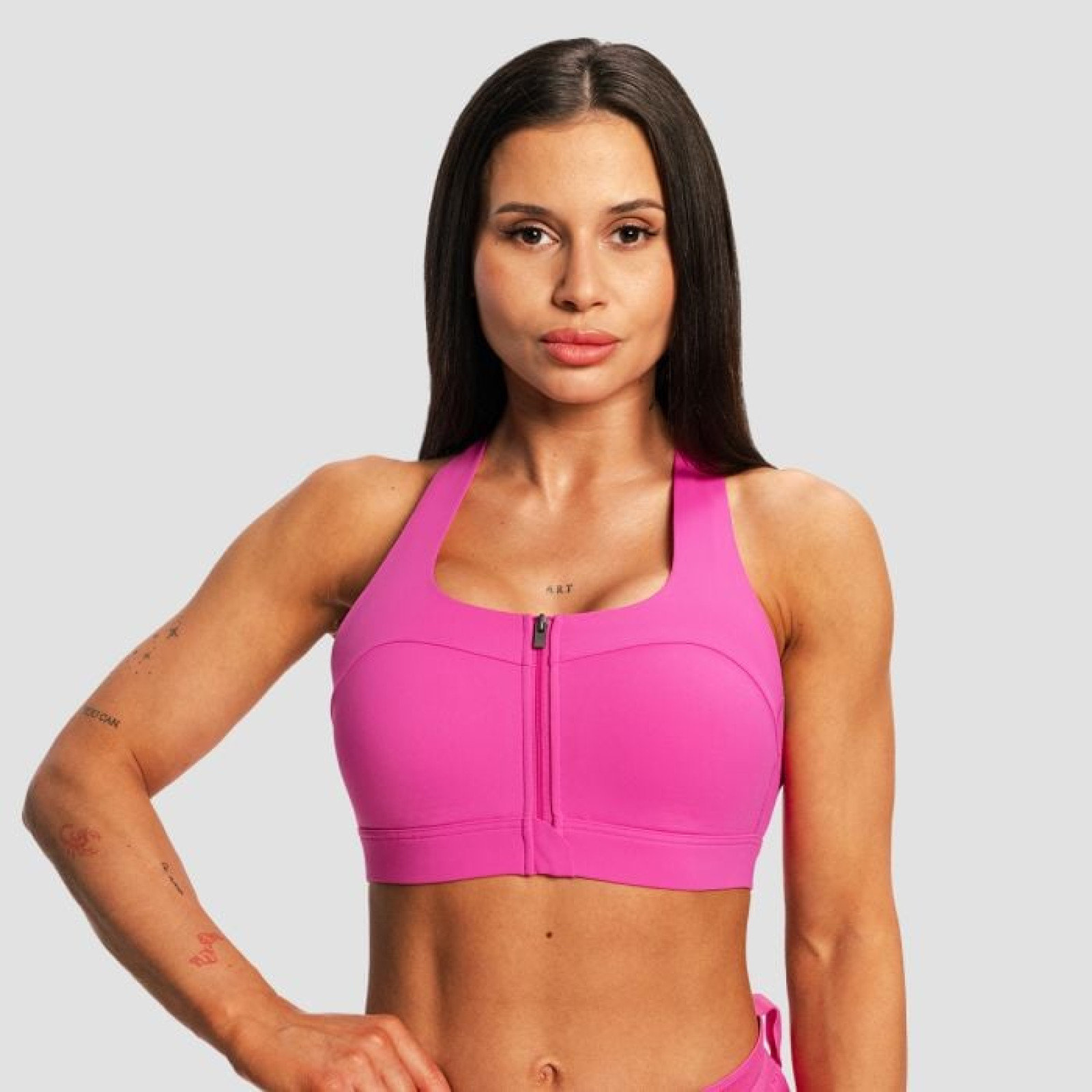 GymBeam Dámska bežecká športová podprsenka Pulse X Purple XS · záber 1