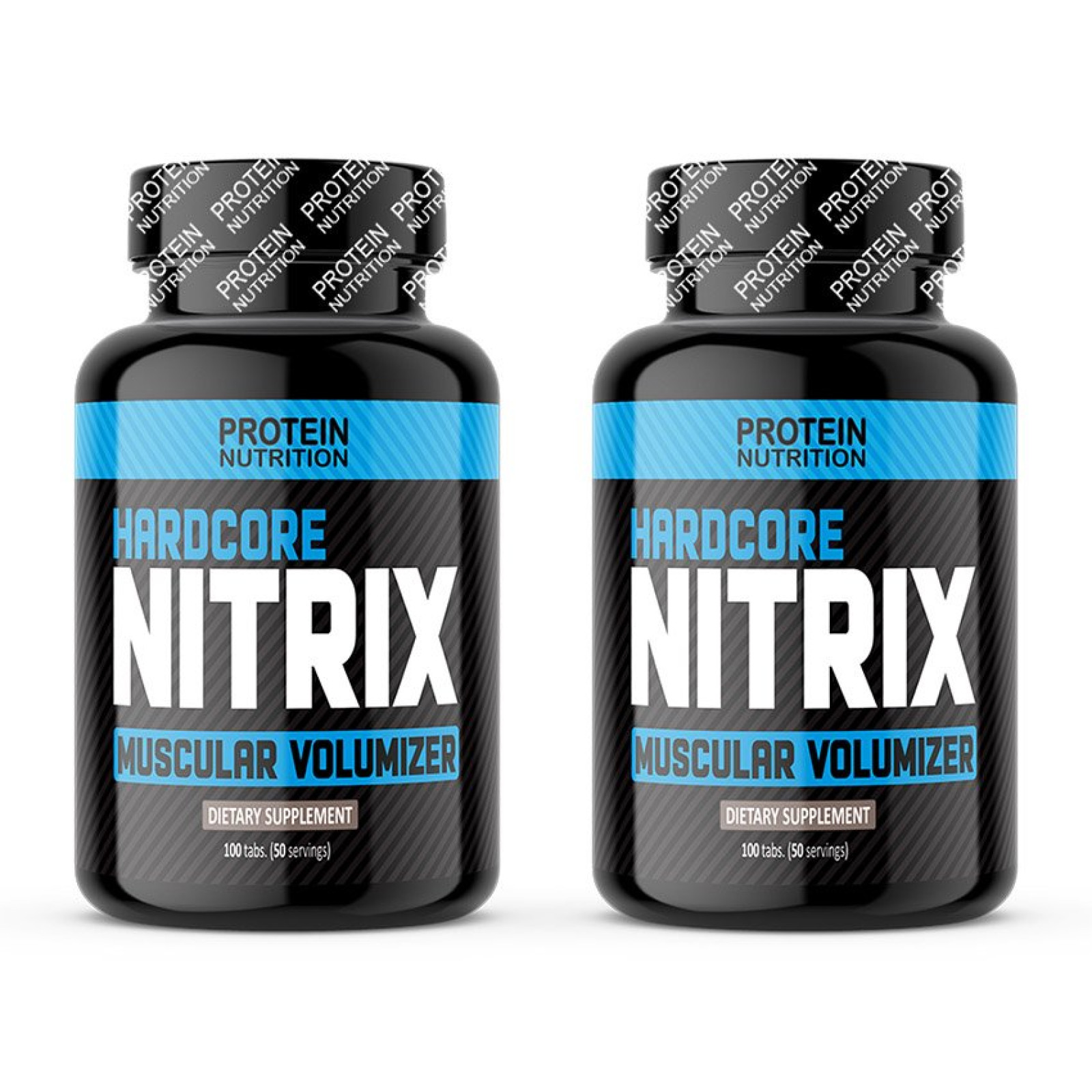 1+1 Zadarmo: Hardcore Nitrix - Protein Nutrition 100 tbl. + 100 tbl. · záber 1