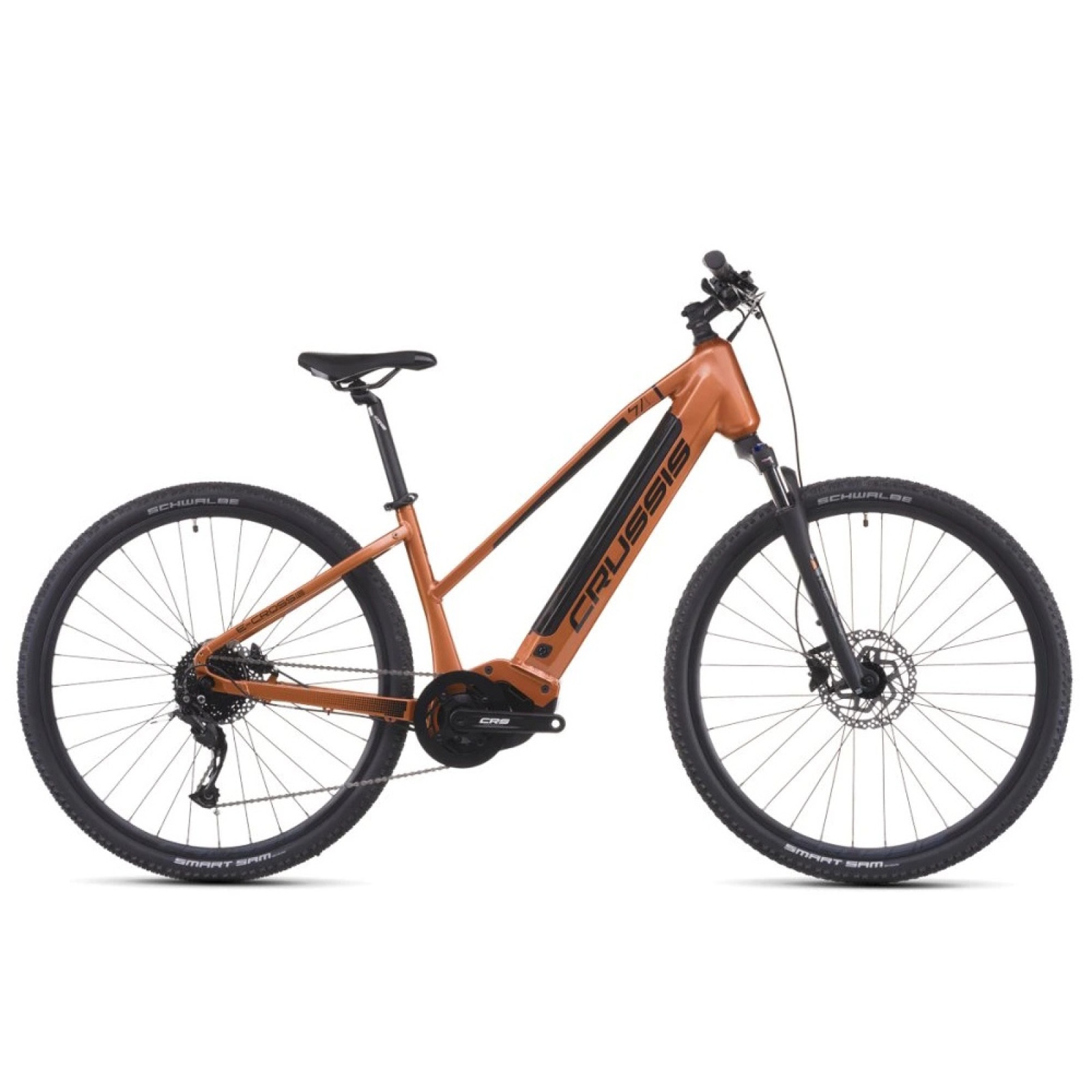 Crussis e-Cross Low 7.11 518Wh 28" - model 2026 16" (155-170 cm) · záber 1