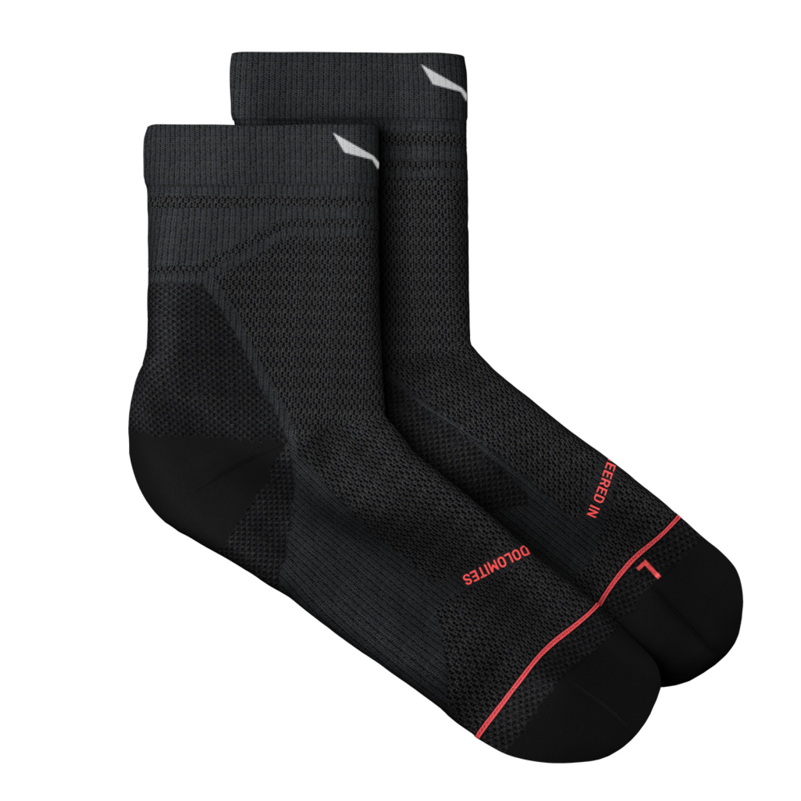 Salewa Eagle Light QRT Sock M - Veľkosť: 39-41 | Farba: Čierna, Sivá · záber 1