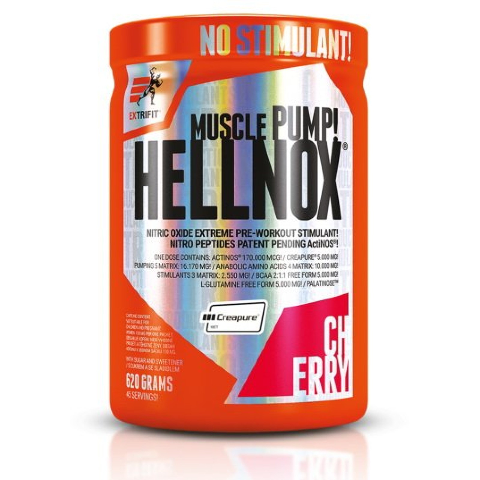 Hellnox Muscle Pump - Extrifit 620 g Višňa · záber 1