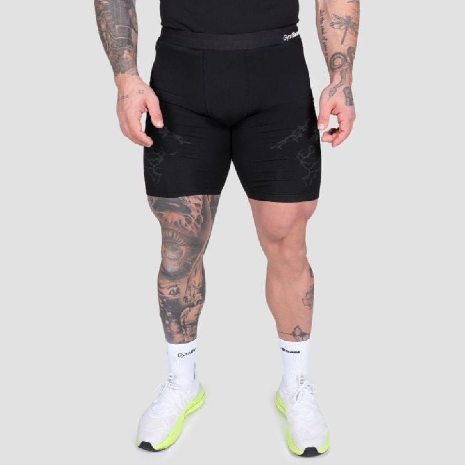 GymBeam Seamless šortky Static Black L · záber 1