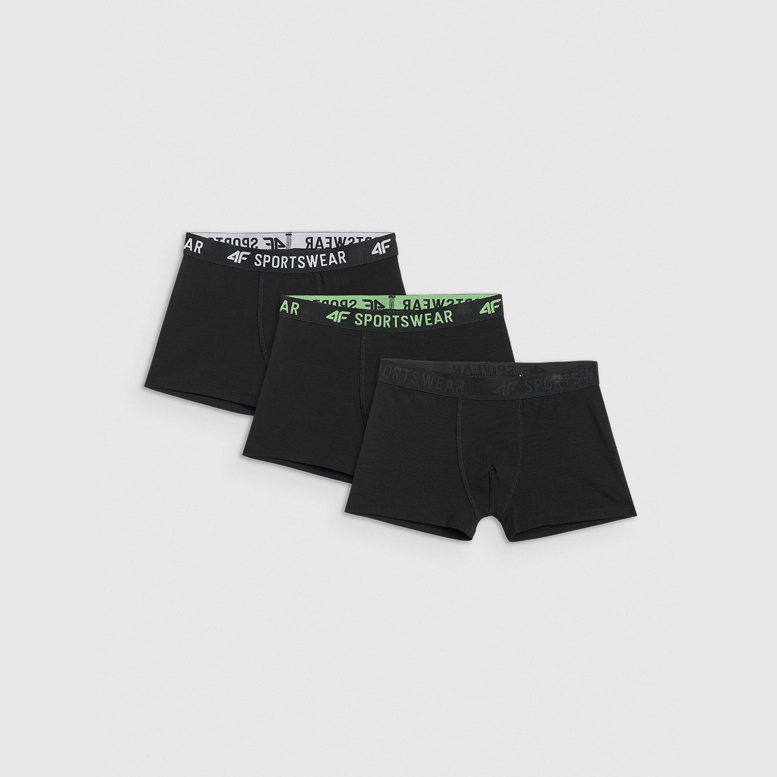 Bielizeň boxerky (3-pack) chlapčenské - čierne · záber 1