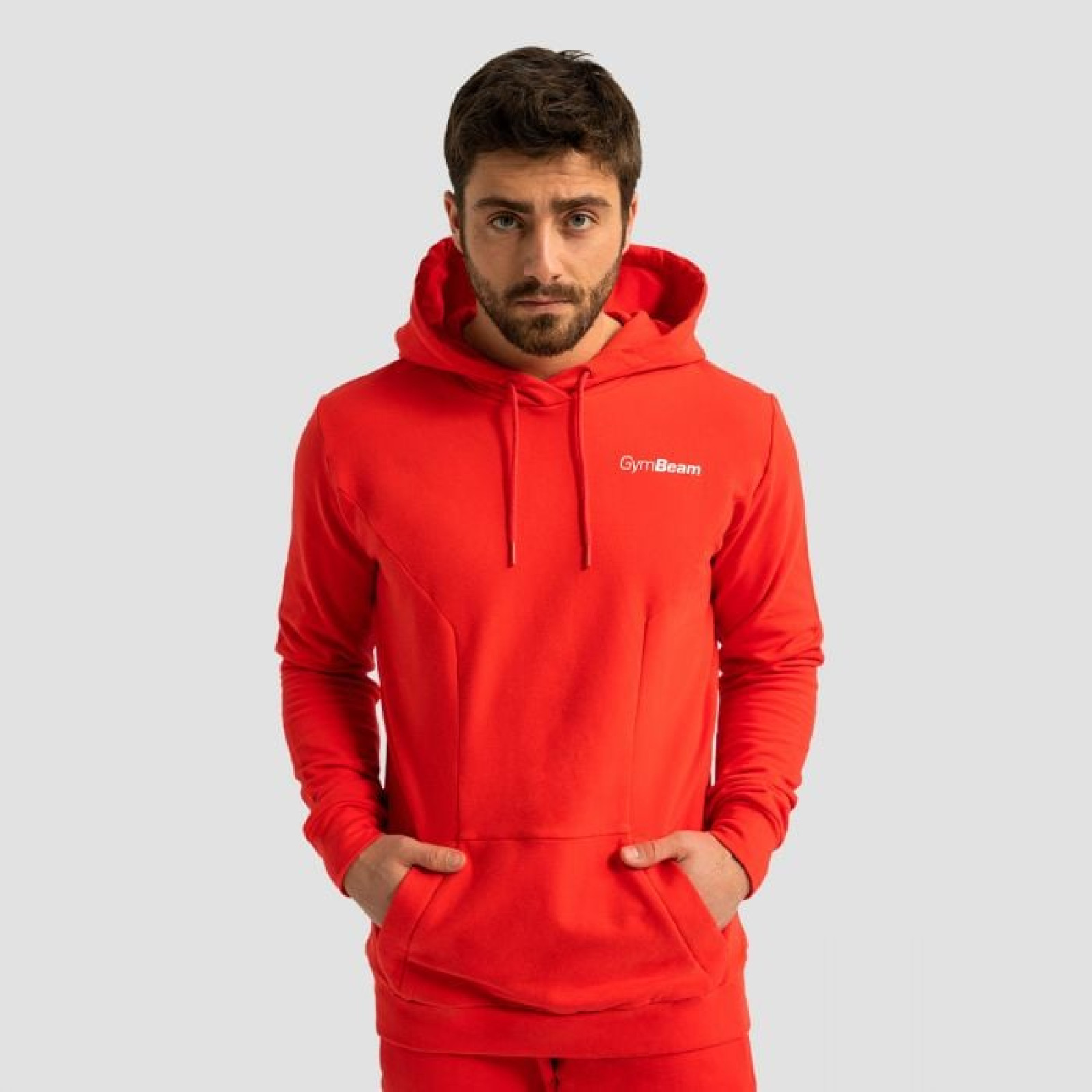 GymBeam Mikina Limitless Hoodie Hot Red XXLXXL · záber 1