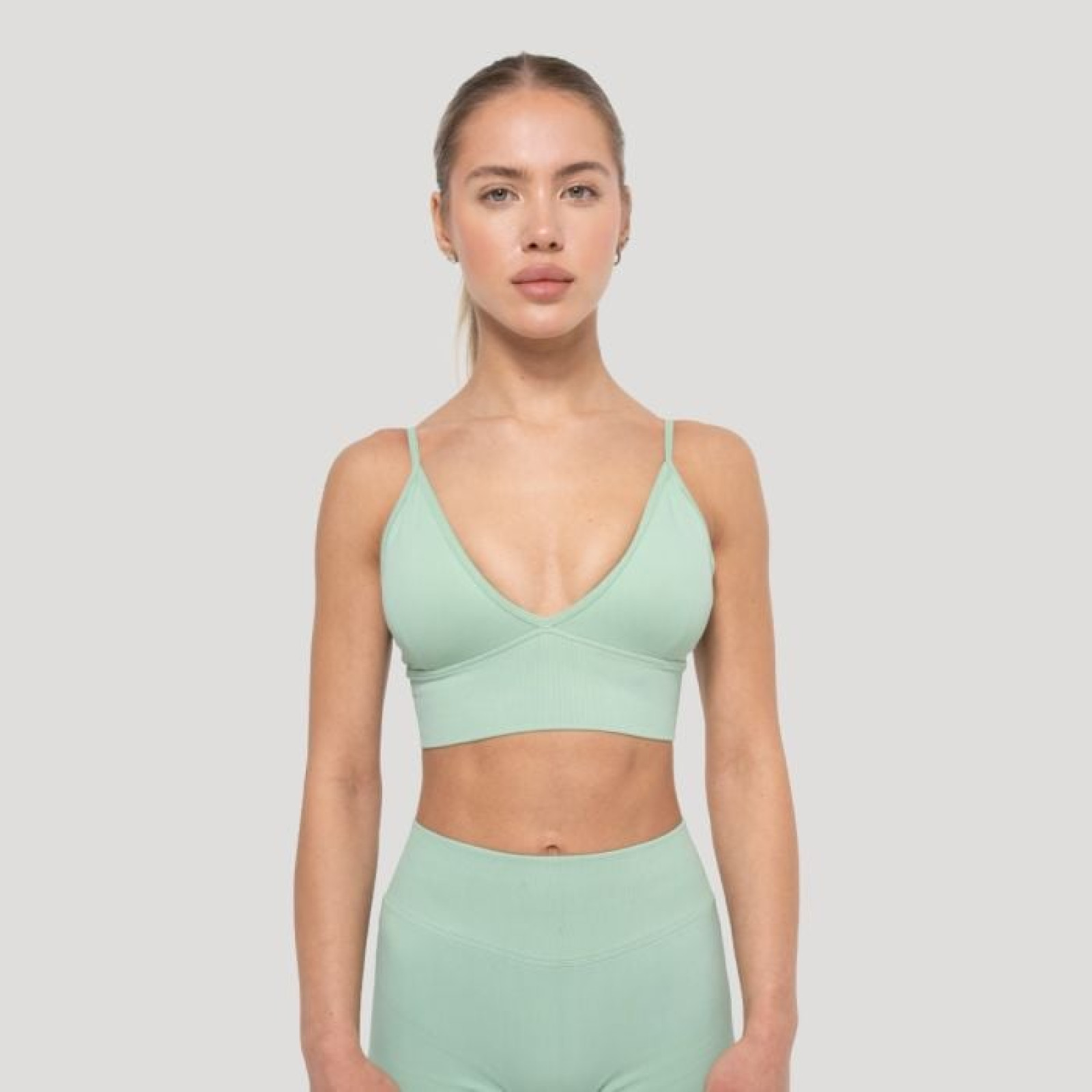 GymBeam Športová podprsenka Luma Pistachio XS · záber 1