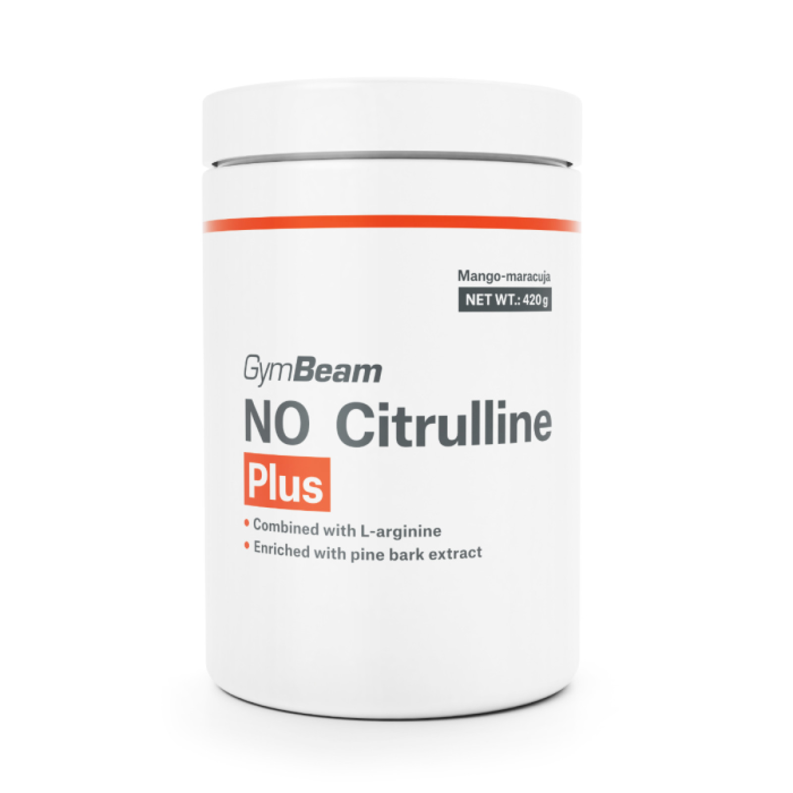 GymBeam NO Citrulín Plus mango marakuja · záber 1