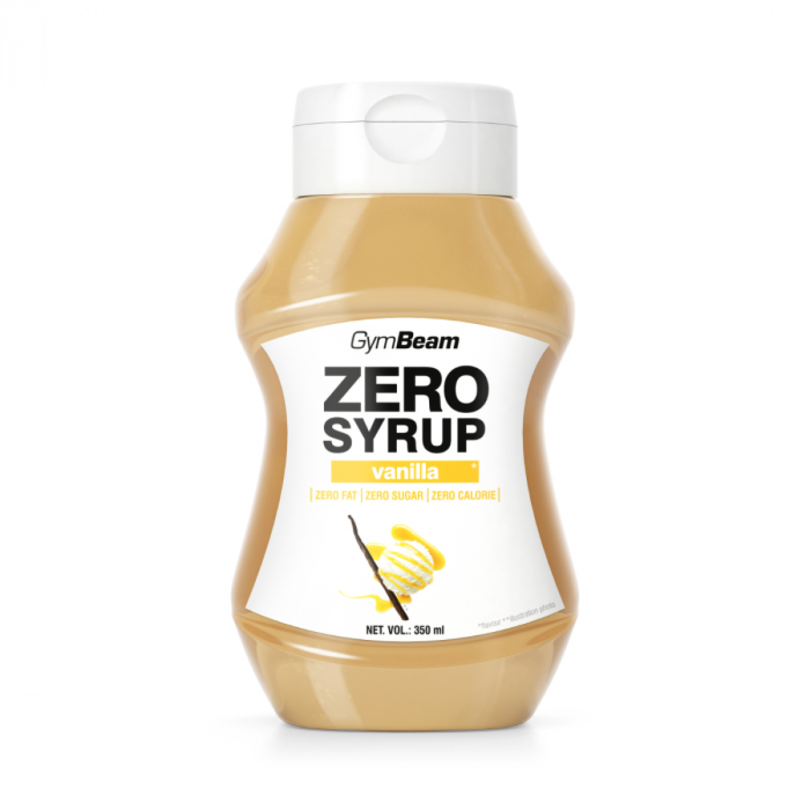 GymBeam ZERO SIRUP vanilka vanilka · záber 1