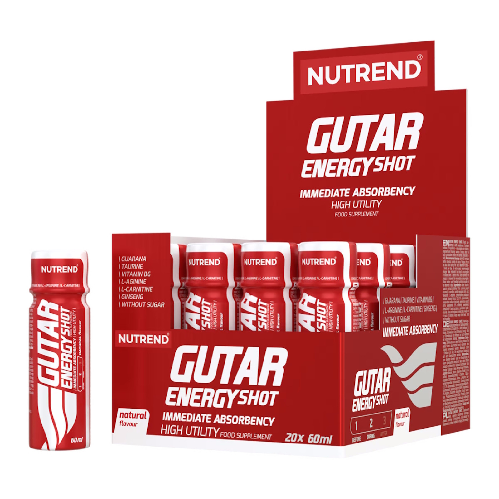 Nutrend Gutar Energy Shot 1200ml · záber 1