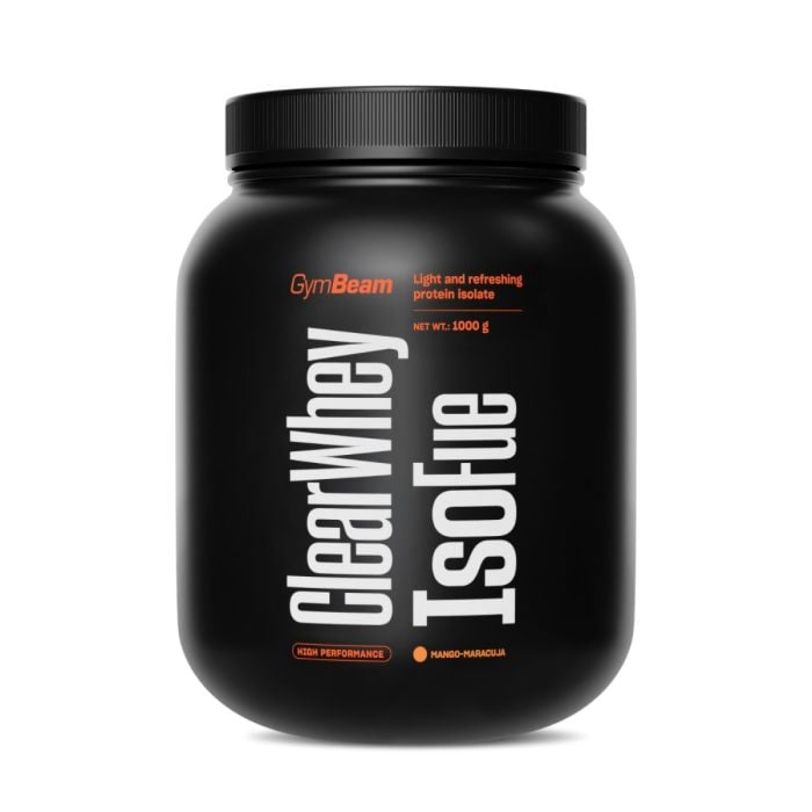 GymBeam Clear Whey IsoFue mango marakuja - Príchuť: Mango marakuja | Hmotnosť: 1 kg | Balenie: 6 · záber 1