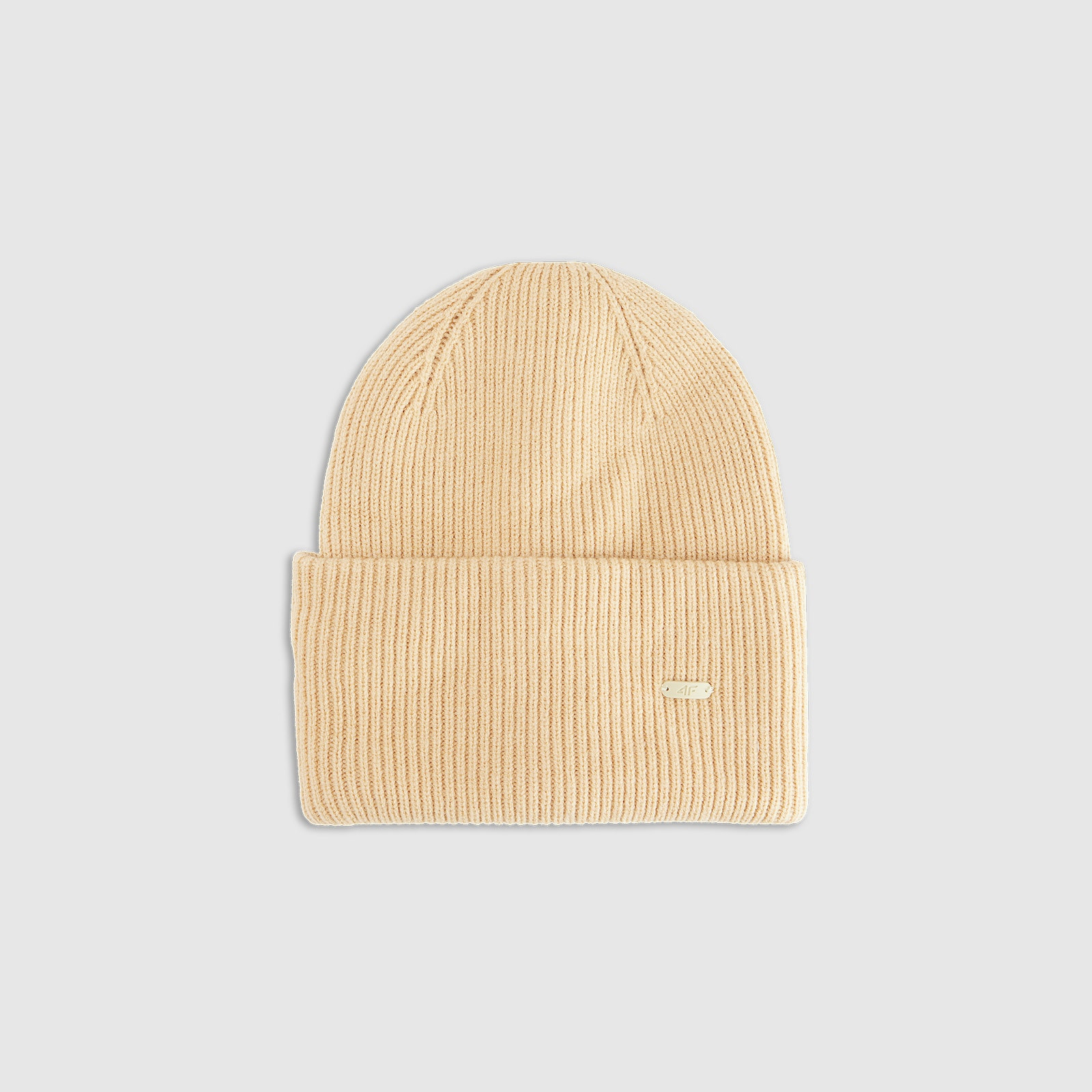 Unisex beanie čiapka - béžová · záber 1