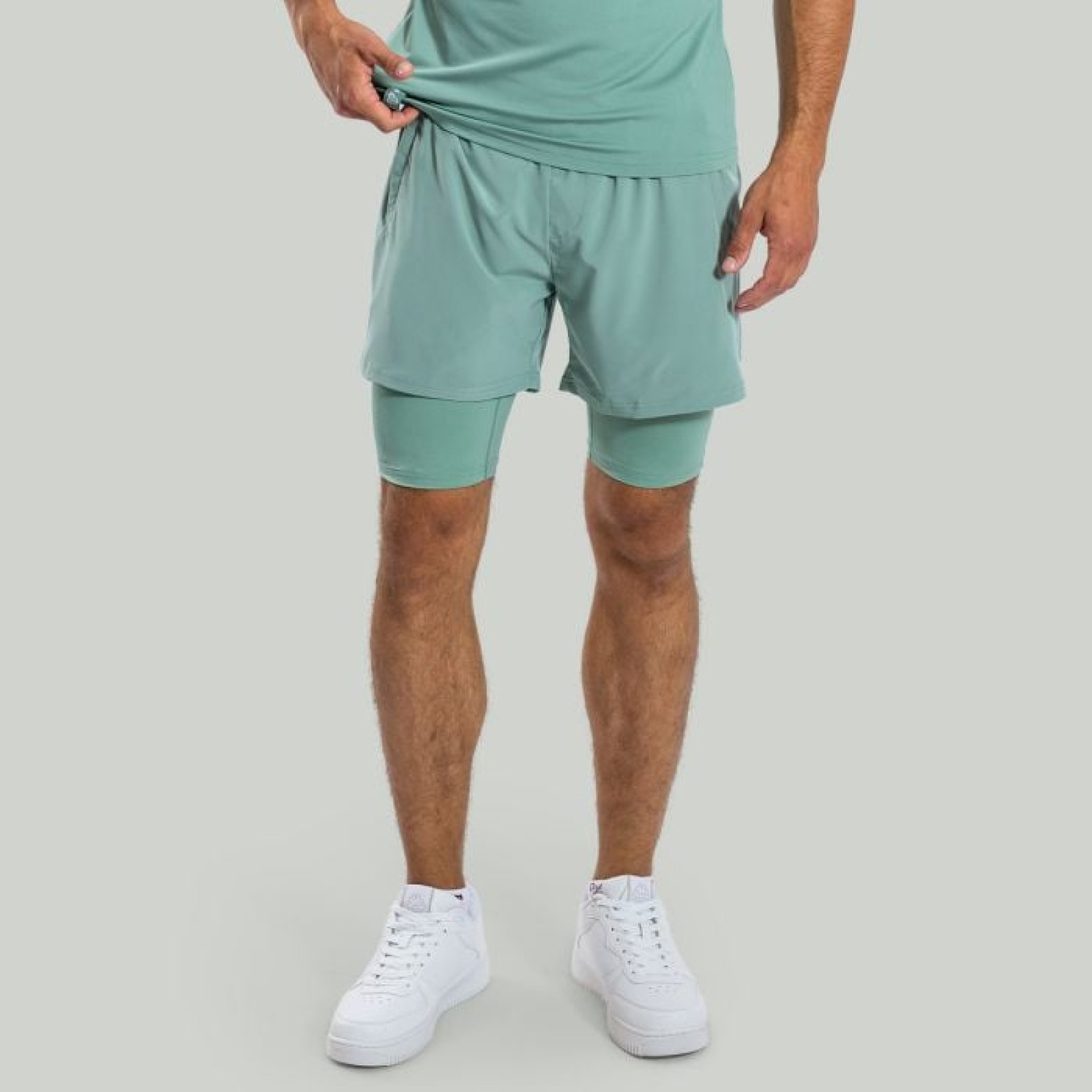 STRIX Šortky 2in1 ULTRA Agave XXLXXL · záber 1