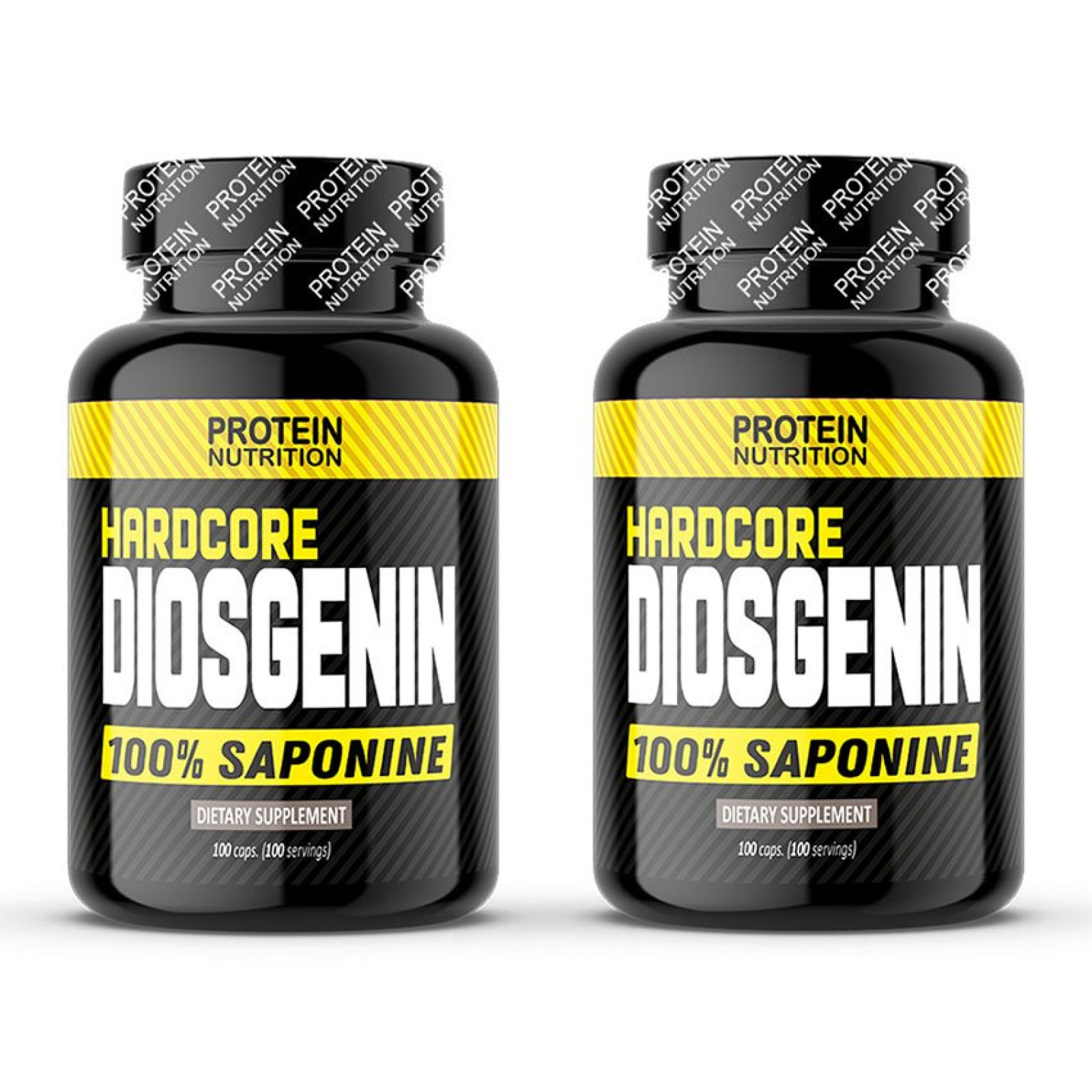 1+1 Zadarmo: Hardcore Diosgenin - Protein Nutrition 100 kaps. + 100 kaps. · záber 1