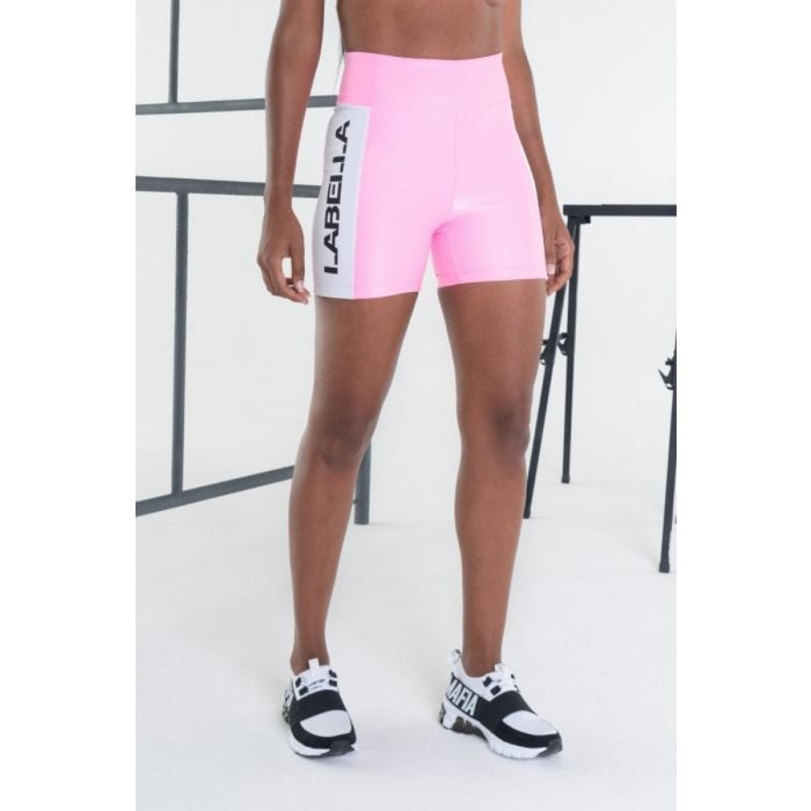 LABELLAMAFIA Dámske šortky Essentials Pink L · záber 1