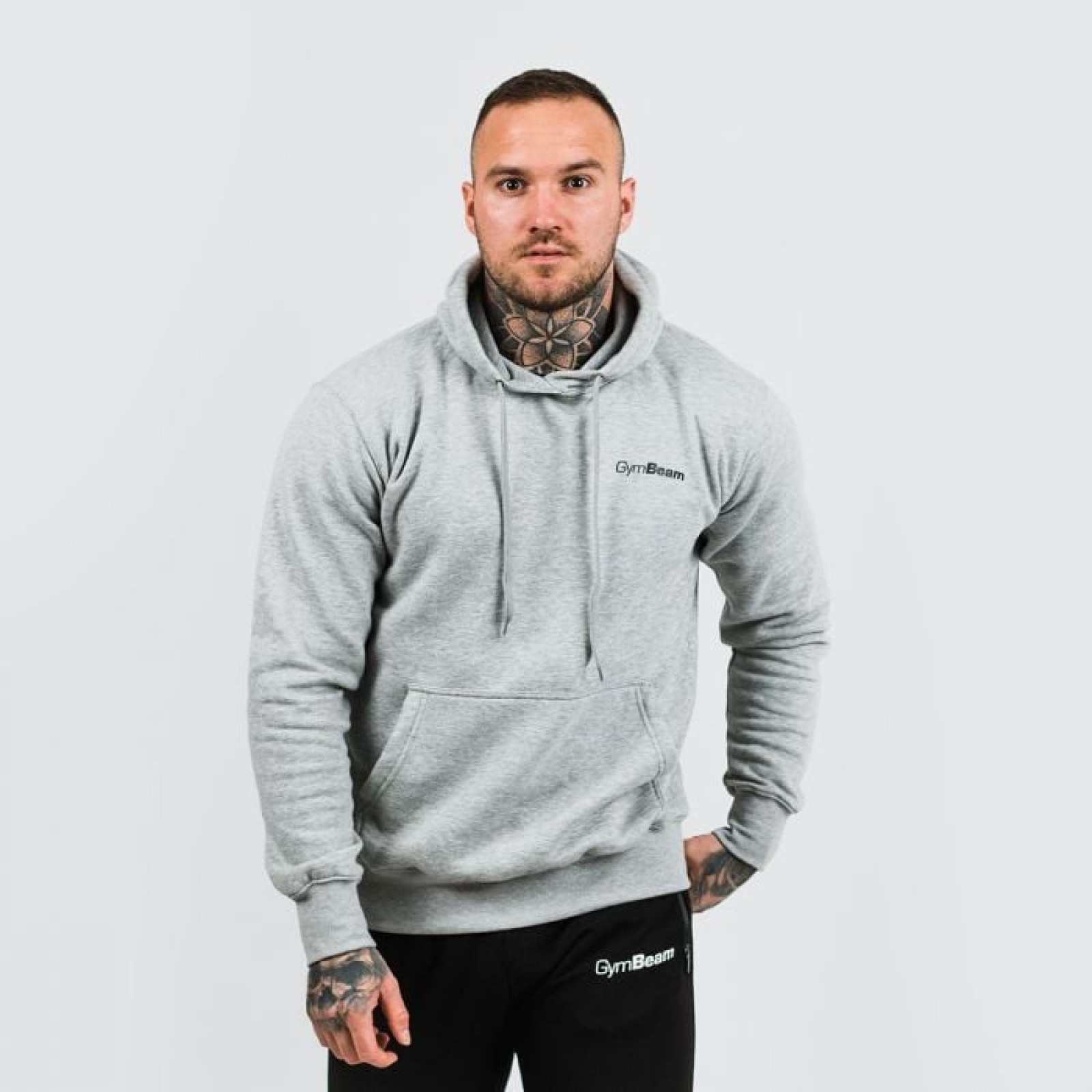 GymBeam Mikina Athlete Grey Black L · záber 1