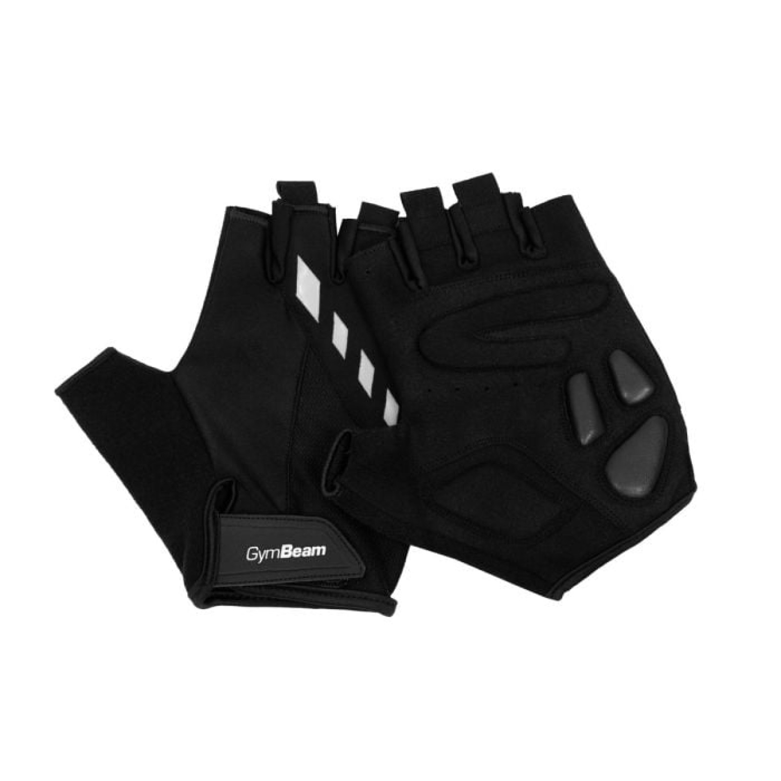 GymBeam Cyklistické rukavice Half-Finger L · záber 1