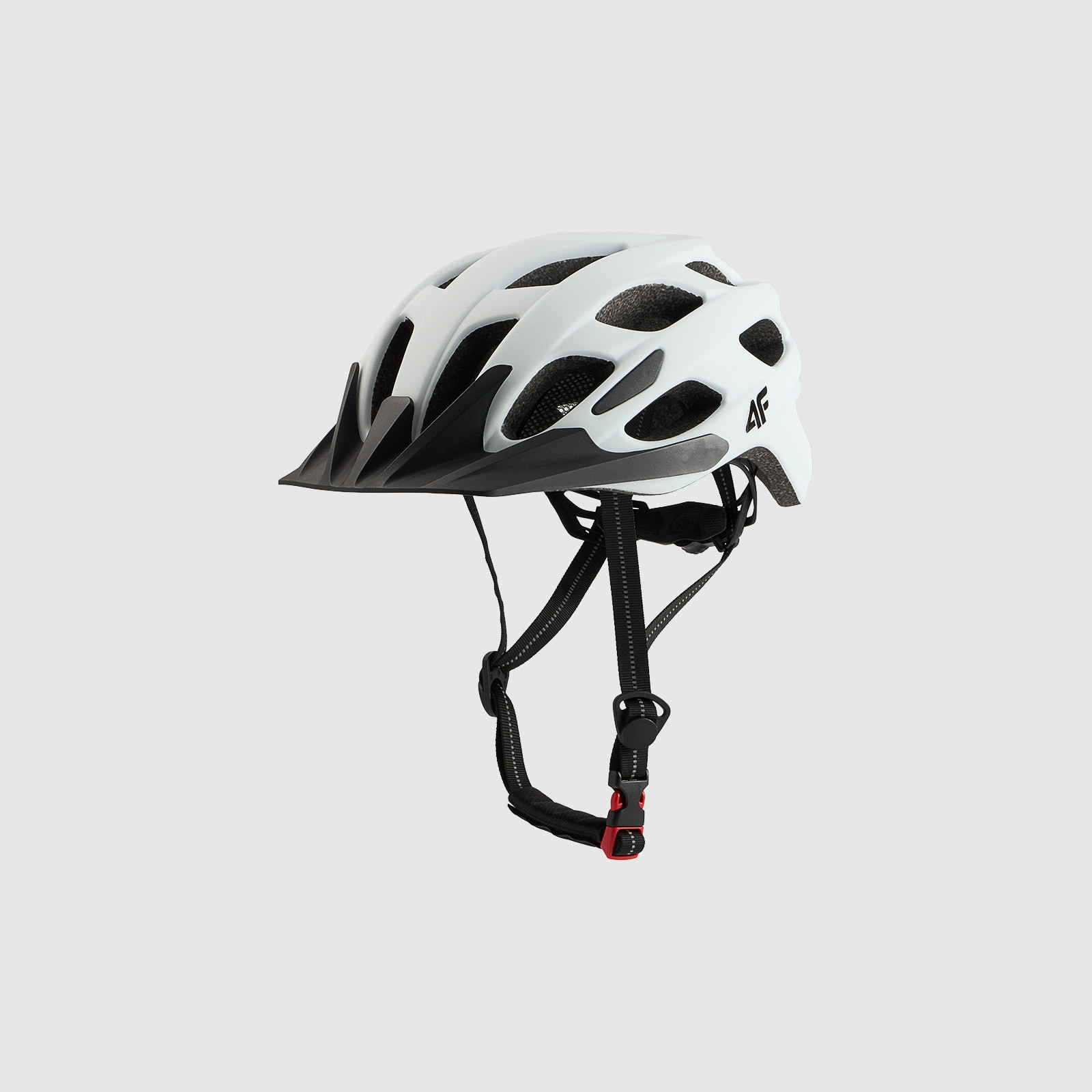 Unisex MTB cyklistická prilba - biela · záber 1