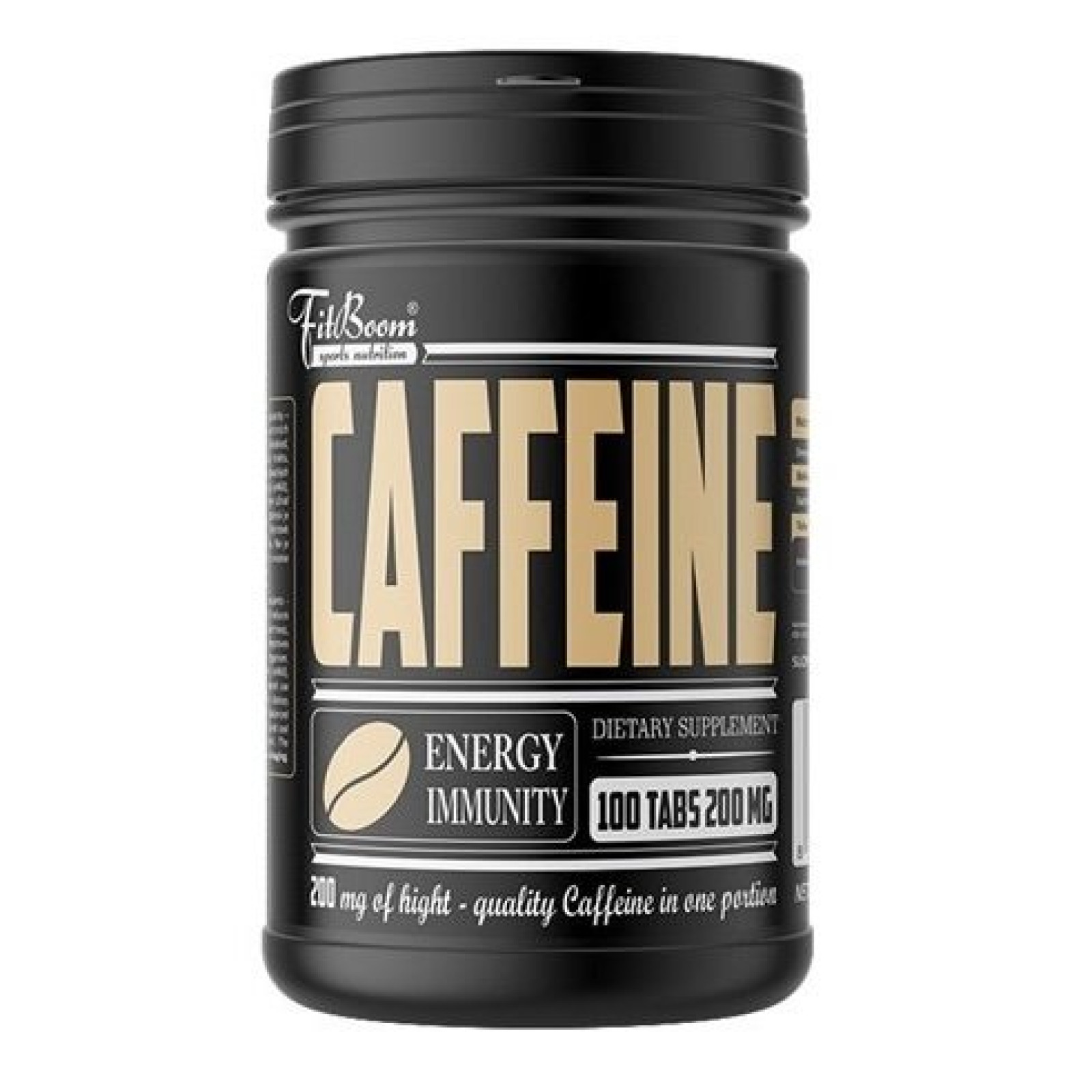 Caffeine - FitBoom 100 tbl. · záber 1