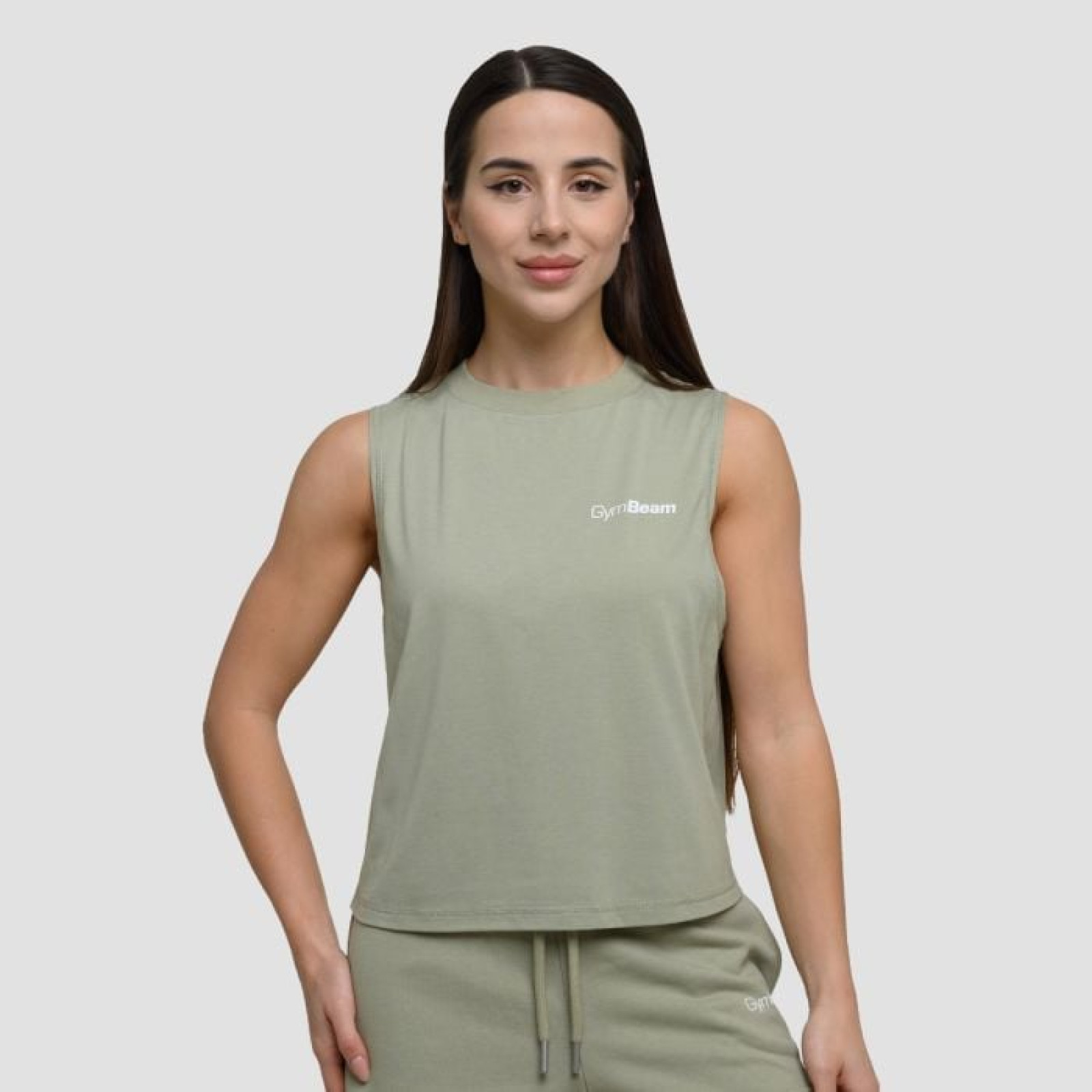 GymBeam Dámske tielko Agile Sage SS · záber 1