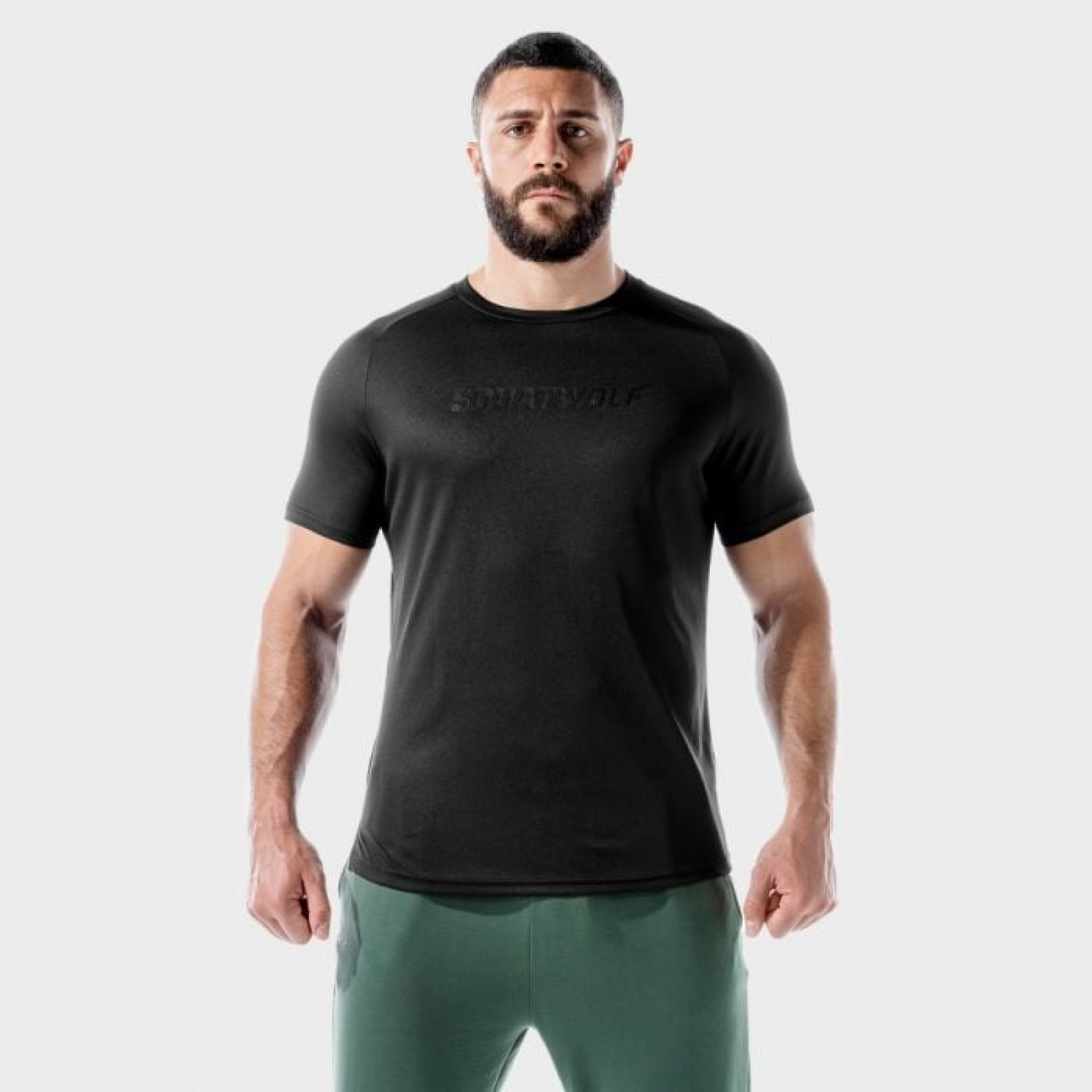 SQUATWOLF Tričko LAB360º Recycled Mesh Tee čierne S · záber 1