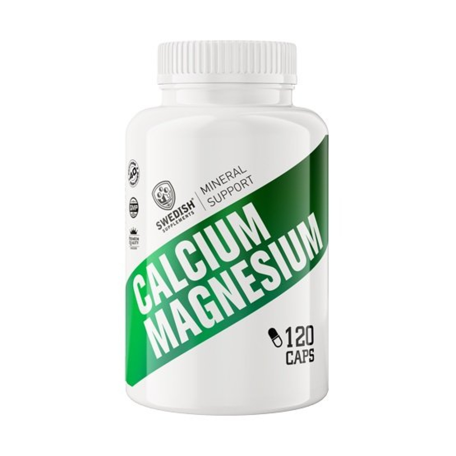Calcium+Magnesium - Swedish Supplements 120 kaps. · záber 1