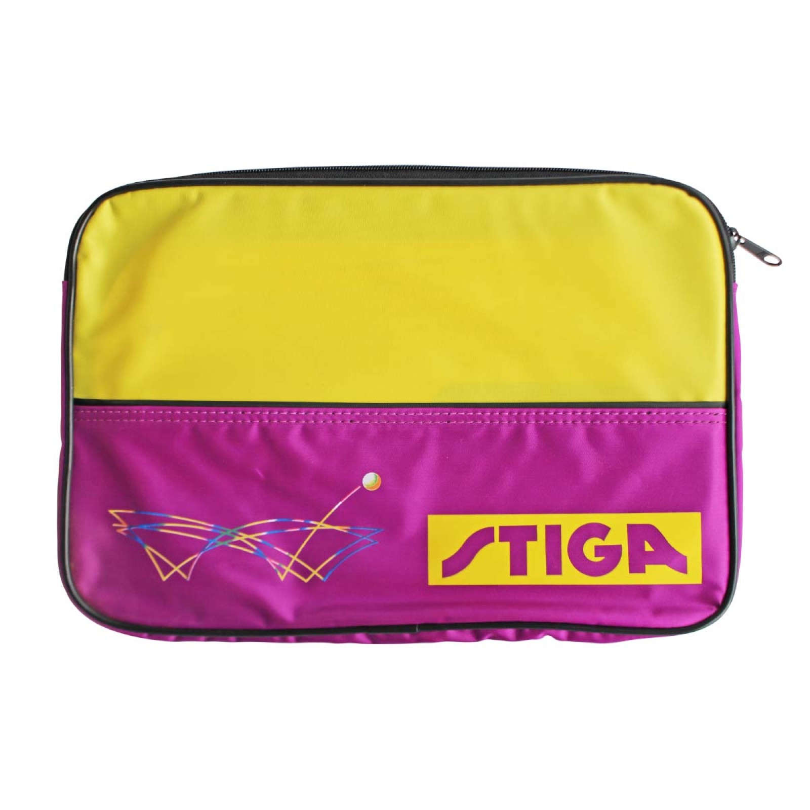 Obal na raketu STIGA Wallet fialovo-žltý · záber 1