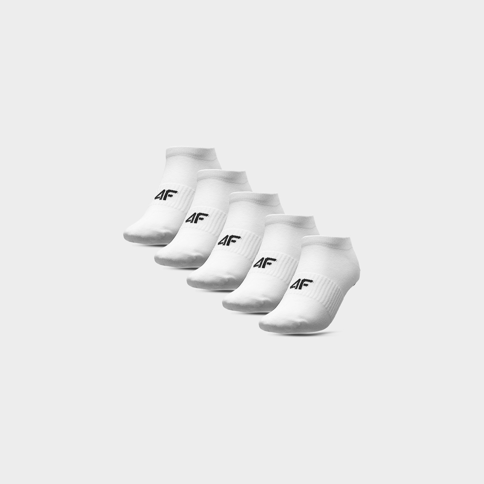 Ponožky krátke (5-pack) pánske - biele · záber 1